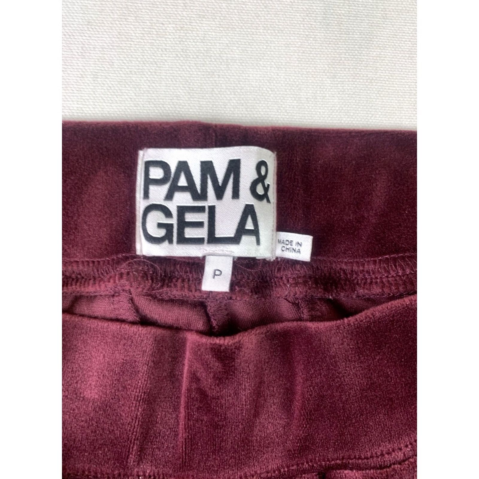 Velvet Pam & Gela Velvet Track Suit Red Womens Pants Size 27" / US 4 / IT 40 - 3 Thumbnail