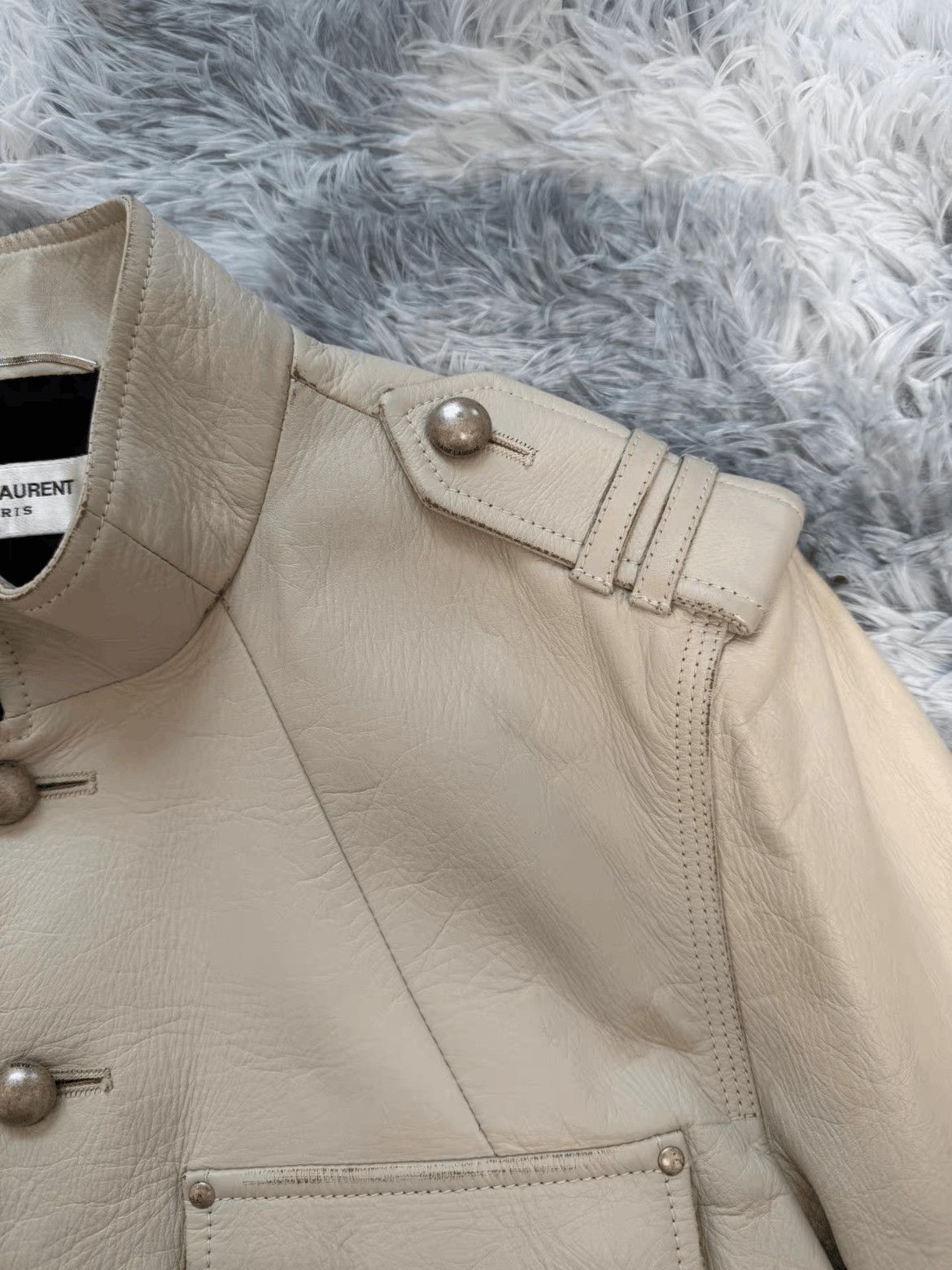 Saint Laurent Paris Saint Laurent Paris Sz 50 Saint Laurent Paris Golden Butto Size US M / EU 48-50 / 2 - 3 Thumbnail