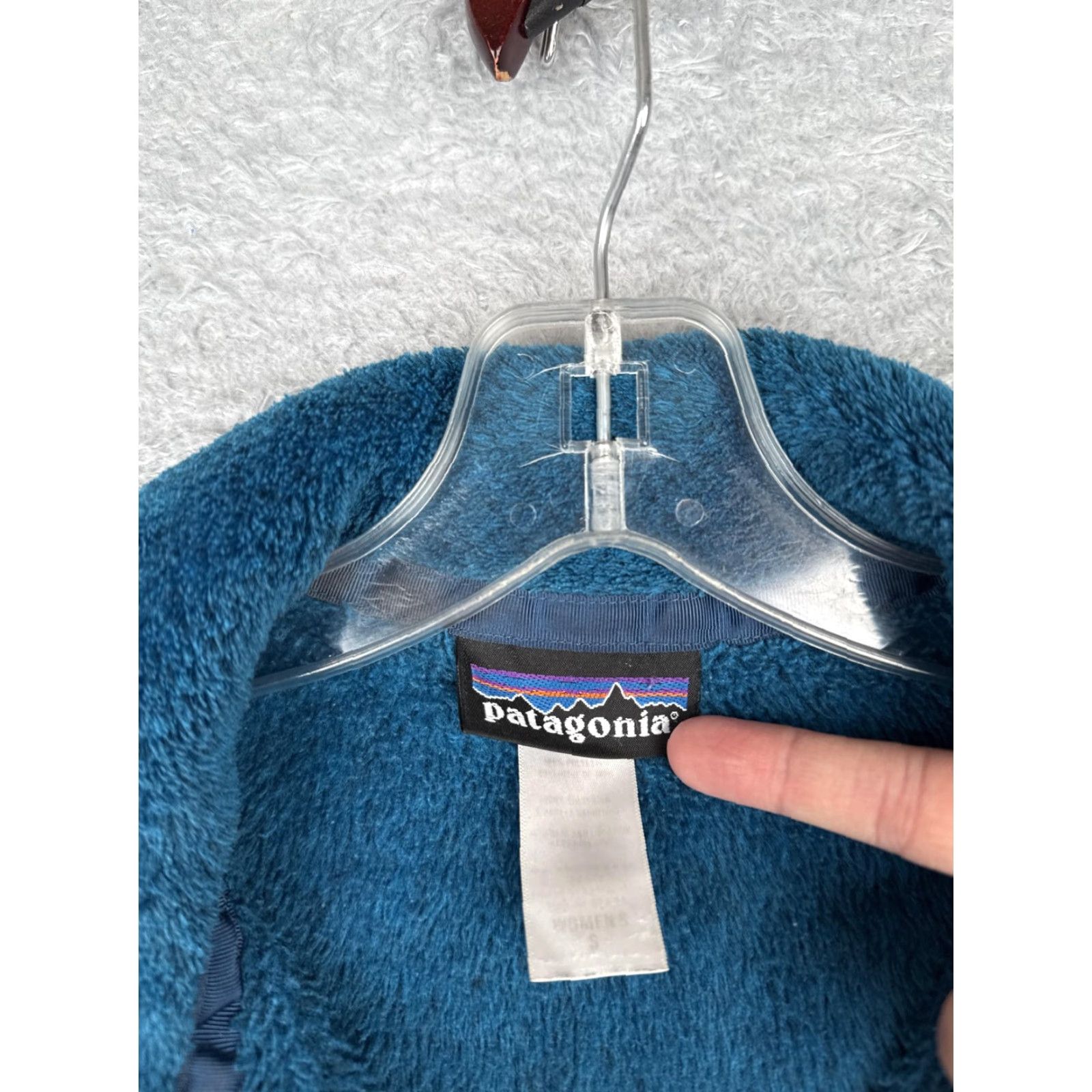 Patagonia Patagonia Re-Tool Snap-T Jacket Women Small Blue with Logo Pocket Pockets Fleece Pullover Casual Outdoor Size S / US 4 / IT 40 - 7 Thumbnail