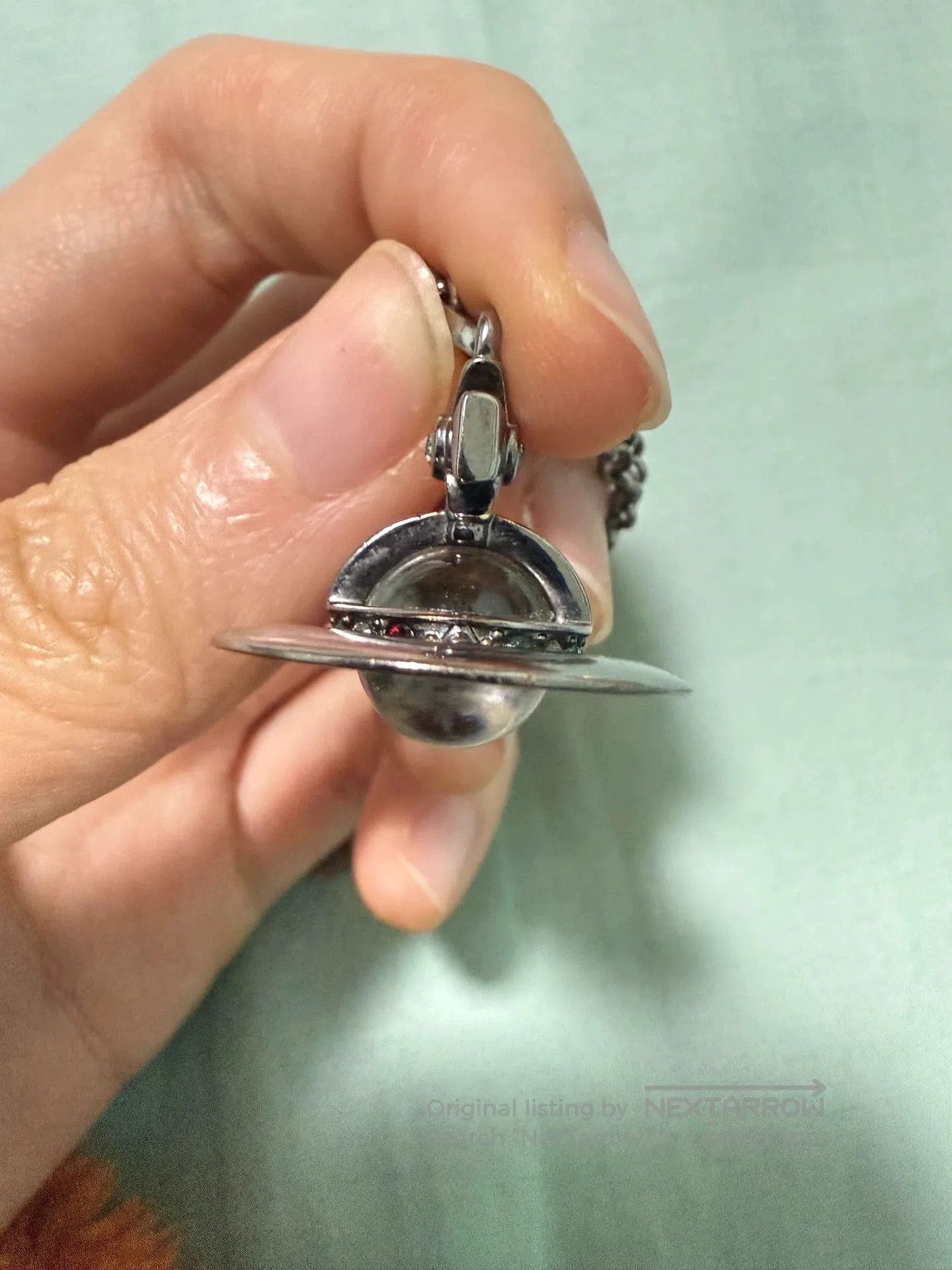 Goyard vintage black pendant necklace with minor flaws. Size ONE SIZE - 8 Thumbnail