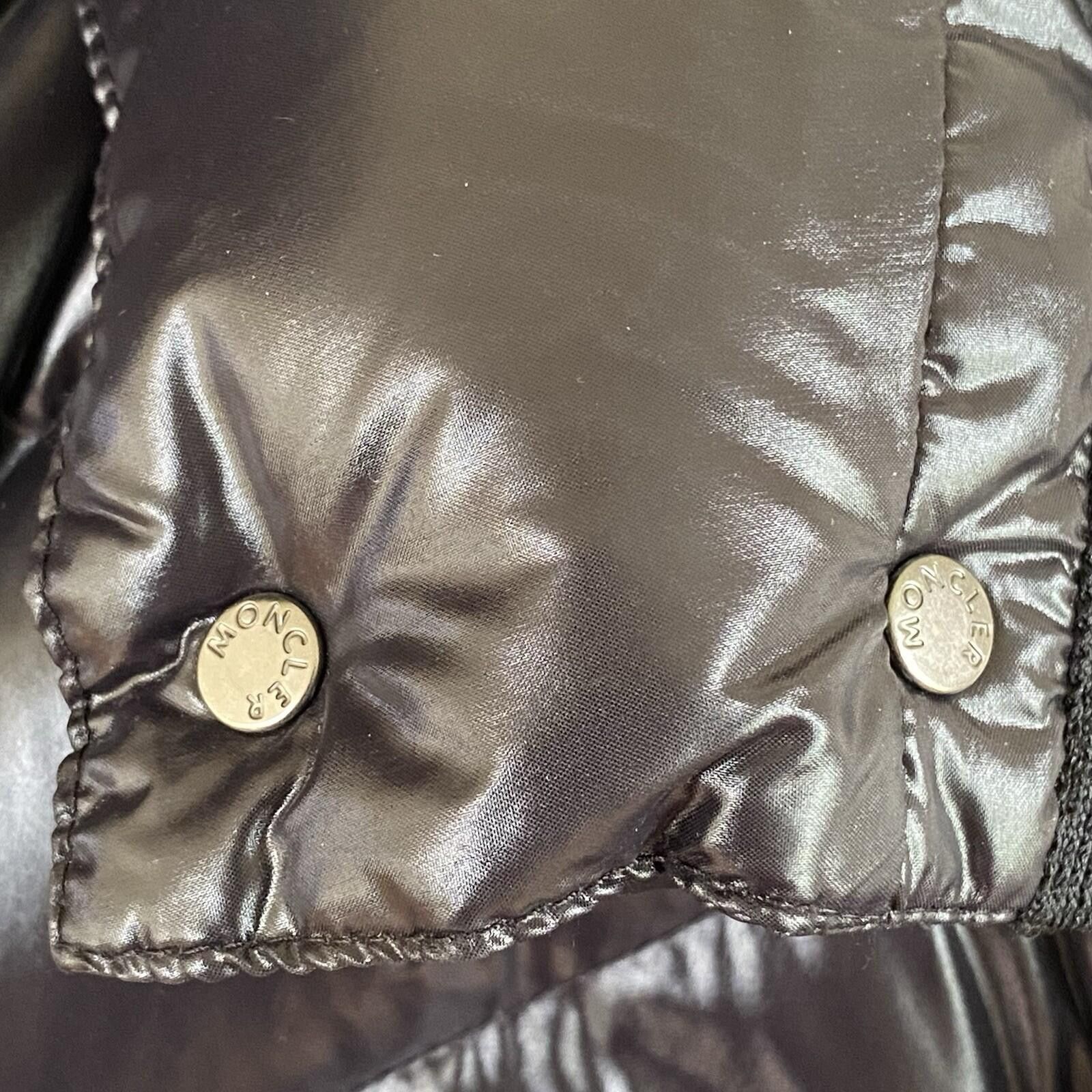 Moncler Moncler Black Brouel Hooded Quilted Jacket Goose Down Size 2 Size XS / US 0-2 / IT 36-38 - 4 Thumbnail