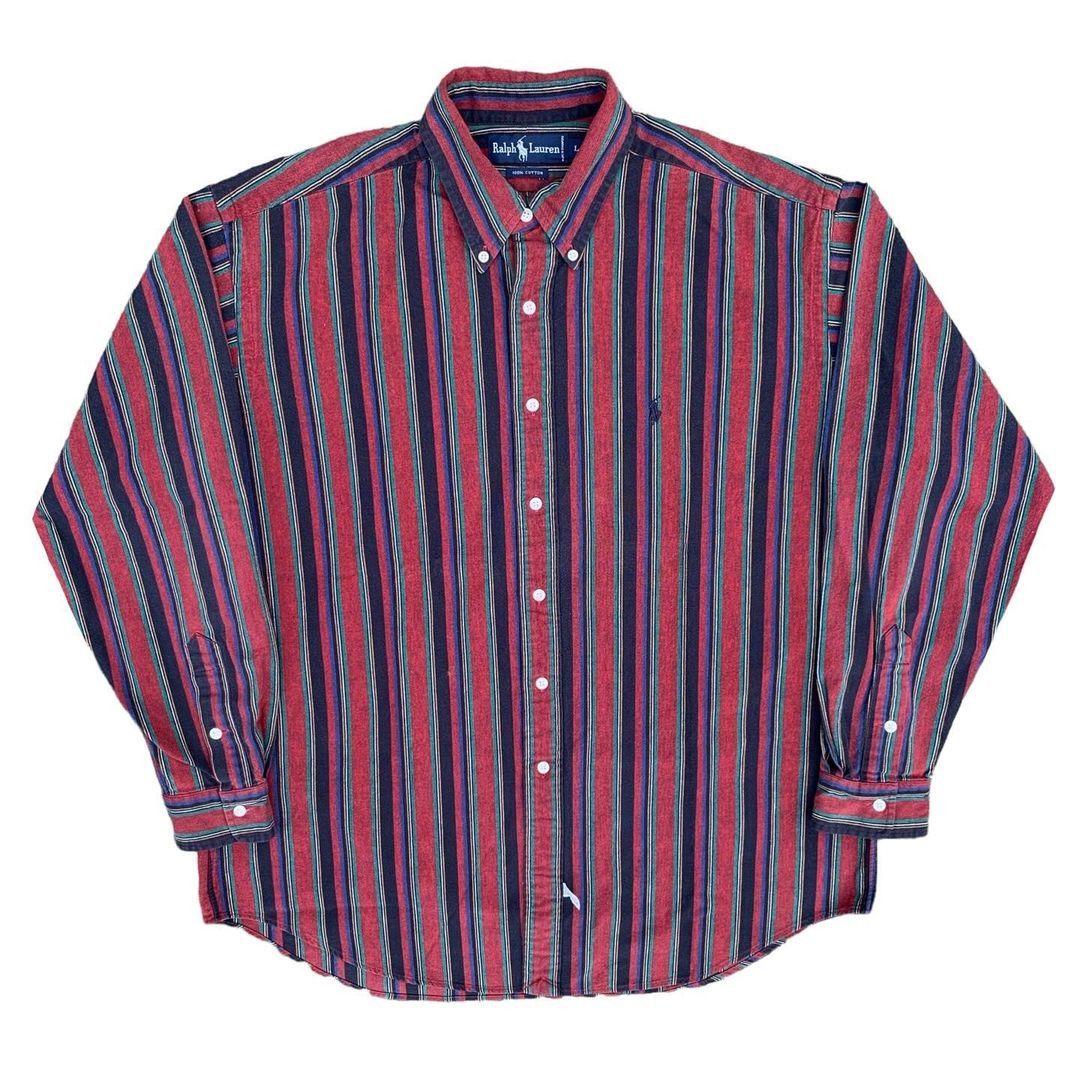 Designer × Polo Ralph Lauren × Ralph Lauren Polo Ralph Lauren Stripes Size US XL / EU 56 / 4 - 1 Thumbnail