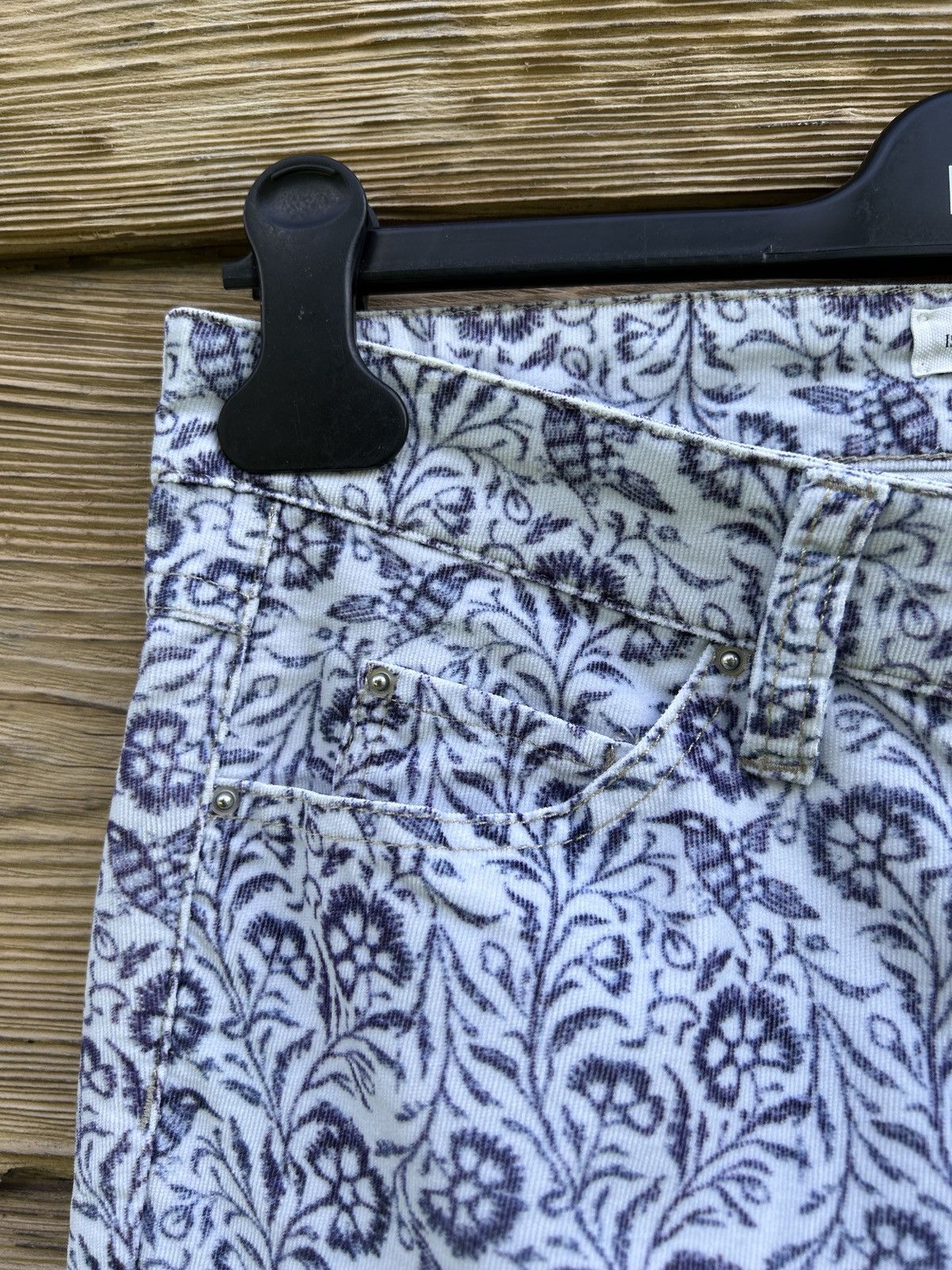 Isabel Marant Isabel Marant Etoile Corduroy Soft Velvet Pants Trousers Size 25" / US 0 / IT 36 - 4 Thumbnail
