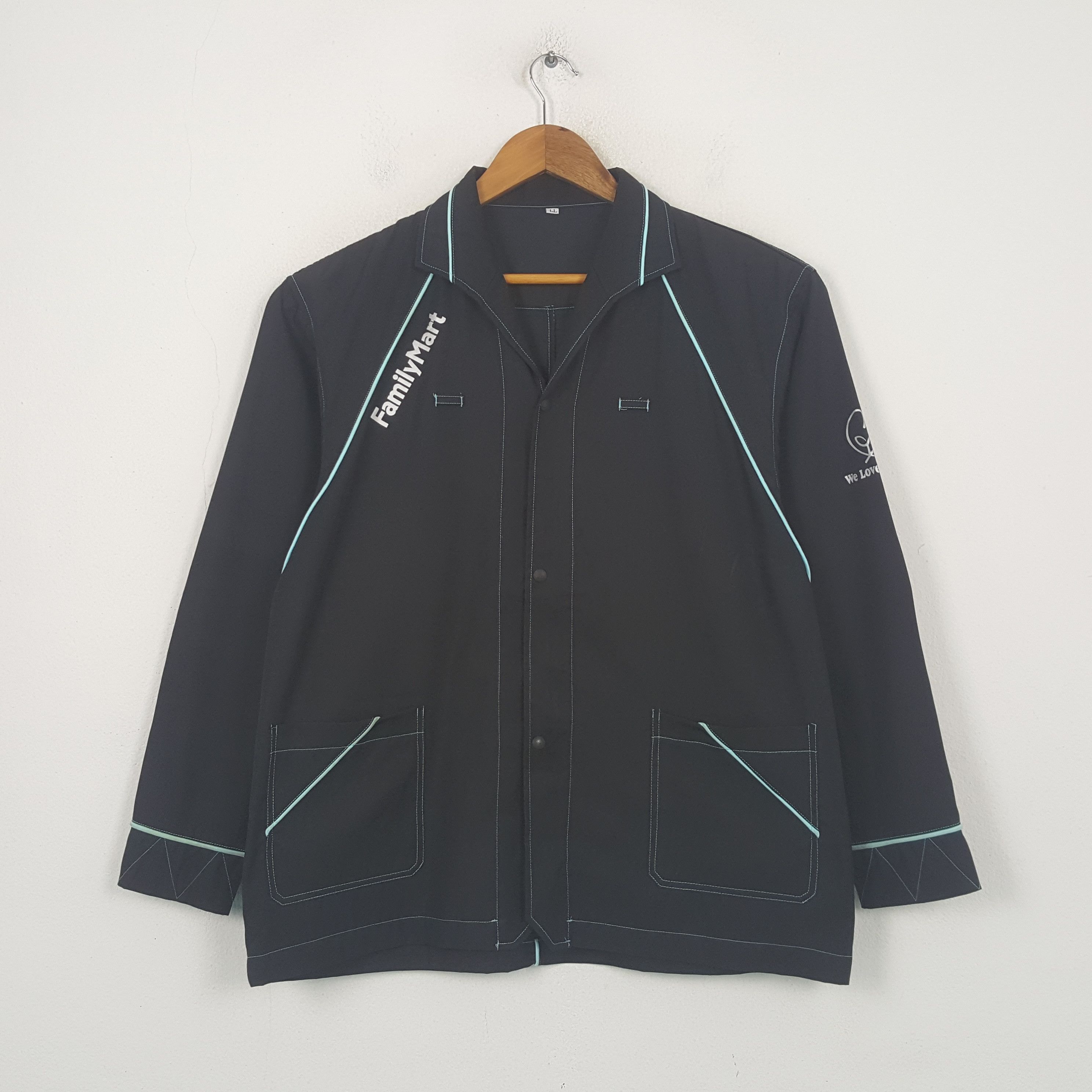 Vintage Vintage Family Mart Japan Working Uniform Jacket C294N43 Size US L / EU 52-54 / 3 - 1 Thumbnail