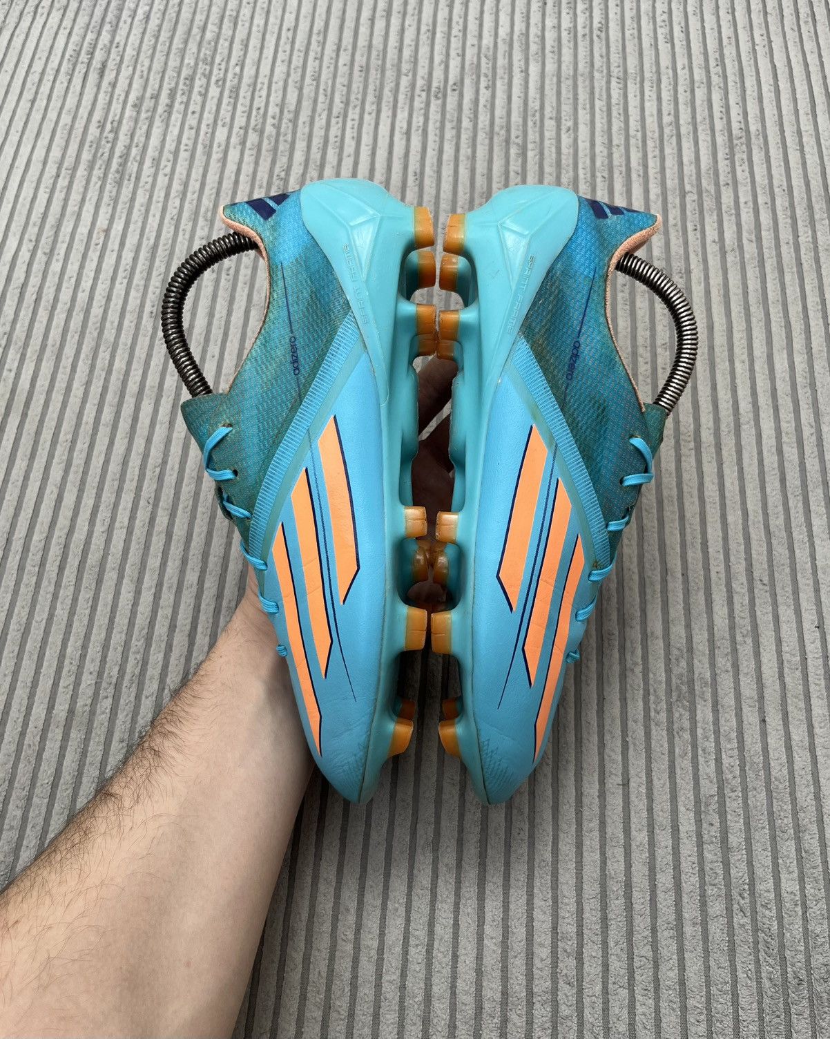 Adidas Rare Adidas F50 Adizero TRX FG M223253 Boots Cleats Size US 7 / EU 40 - 11 Thumbnail
