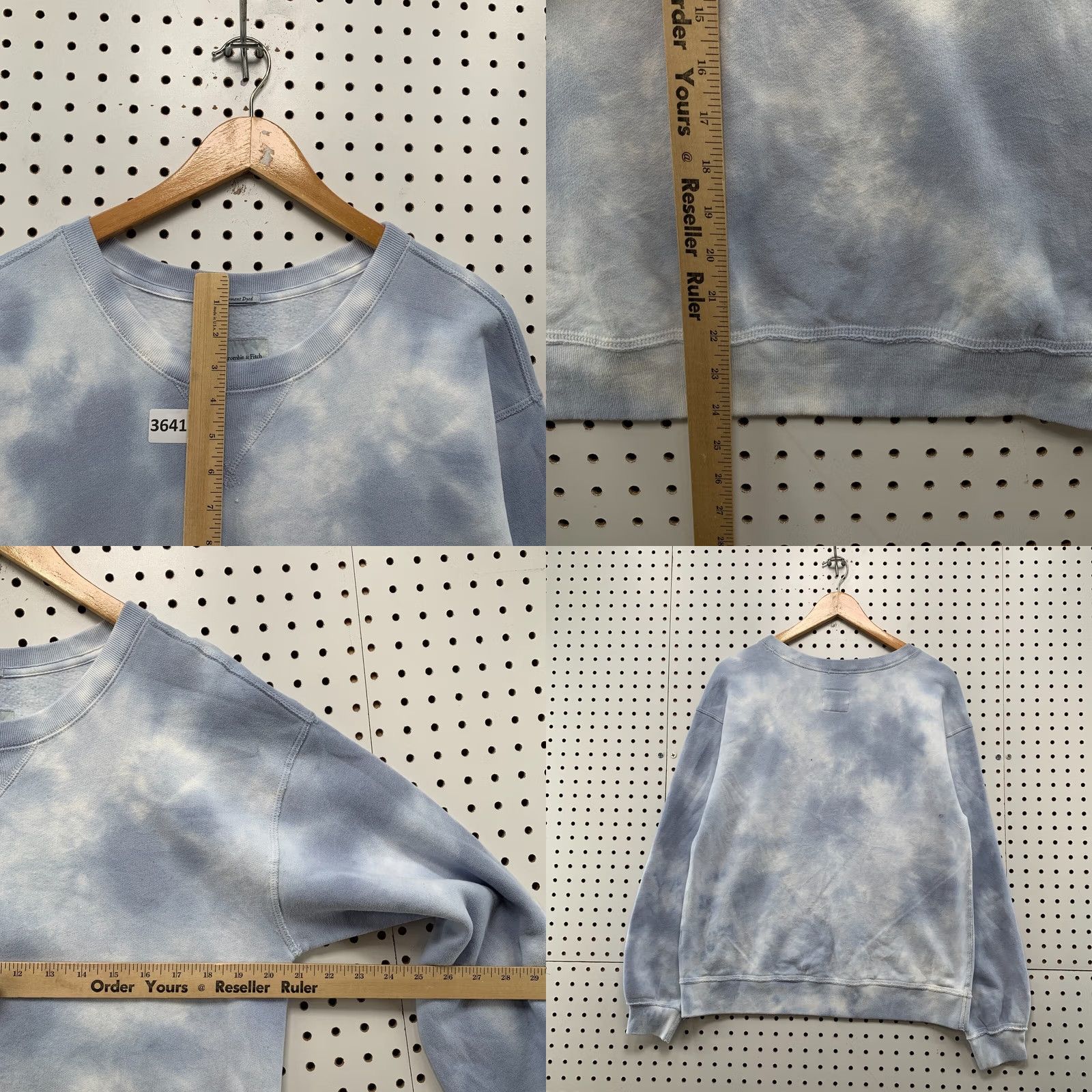 Abercrombie & Fitch Abercrombie & Fitch Sweatshirt Blue Womens Medium Soft A&F Collection Size M / US 6-8 / IT 42-44 - 8 Thumbnail
