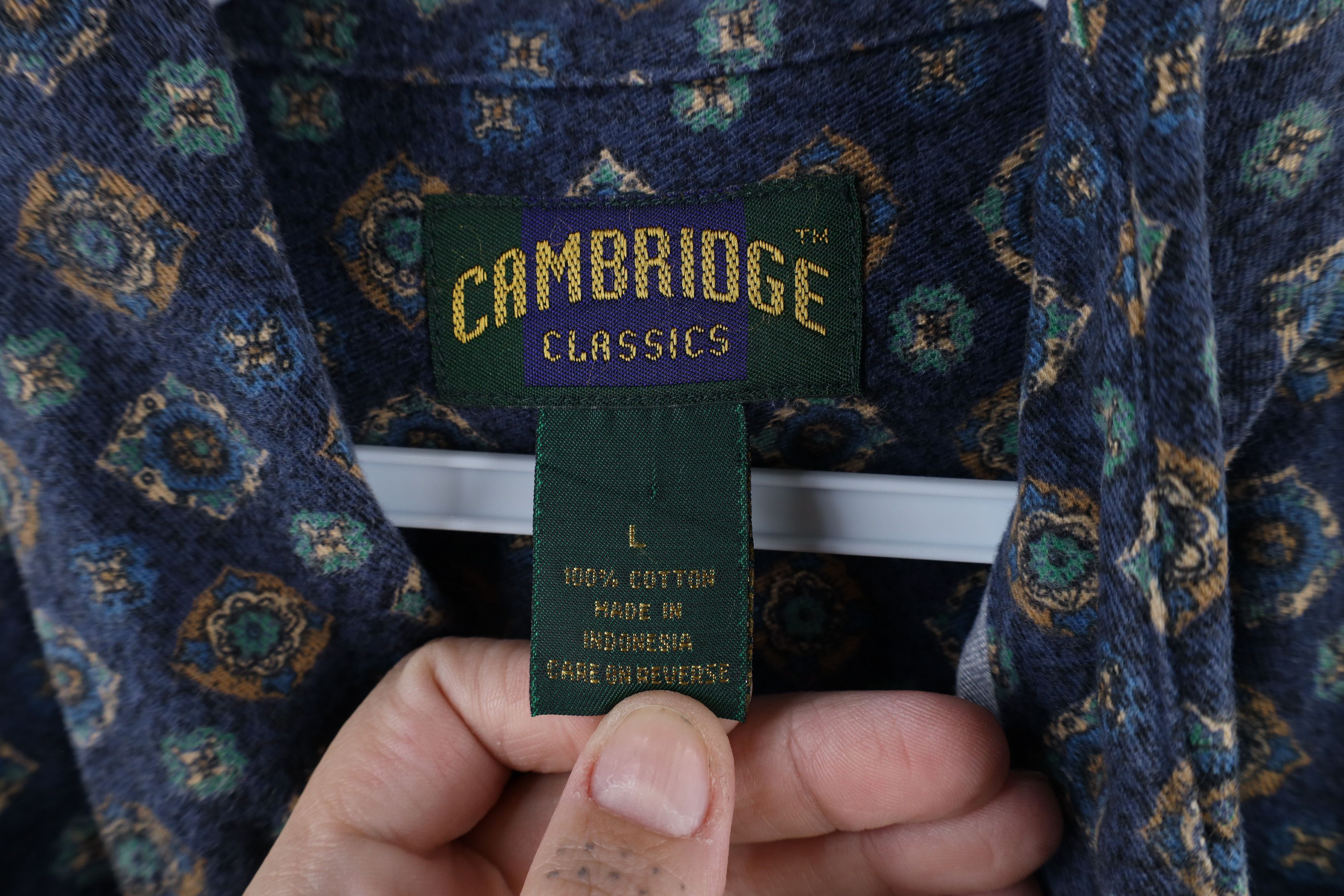 Vintage Vintage 90s Streetwear Heavyweight Button Down Shirt Size US L / EU 52-54 / 3 - 6 Thumbnail