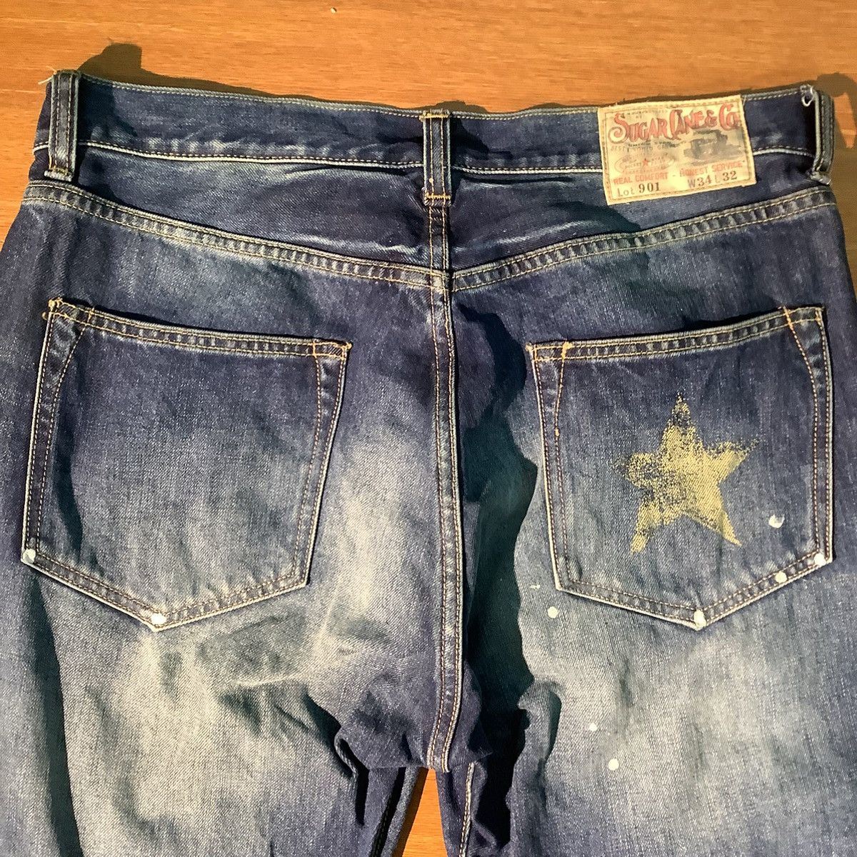 Sugar Cane Sugar Cane Star Selvedge LOT 901 Size US 34 / EU 50 - 13 Thumbnail