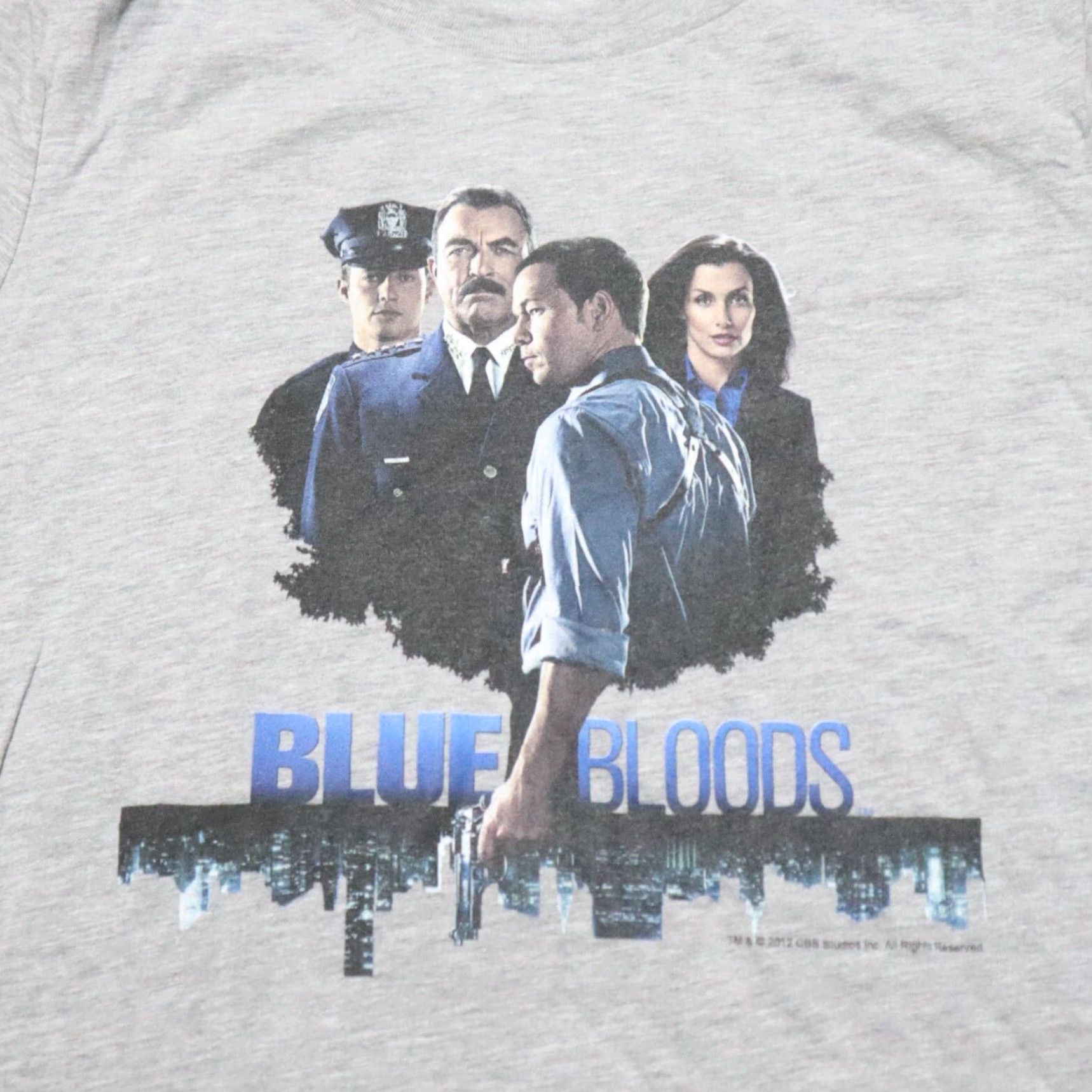 Vintage Blue Bloods Shirt Women Size S Gray Tee T-Shirt Short Sleeve Small Blue Bloods Size S / US 4 / IT 40 - 2 Thumbnail