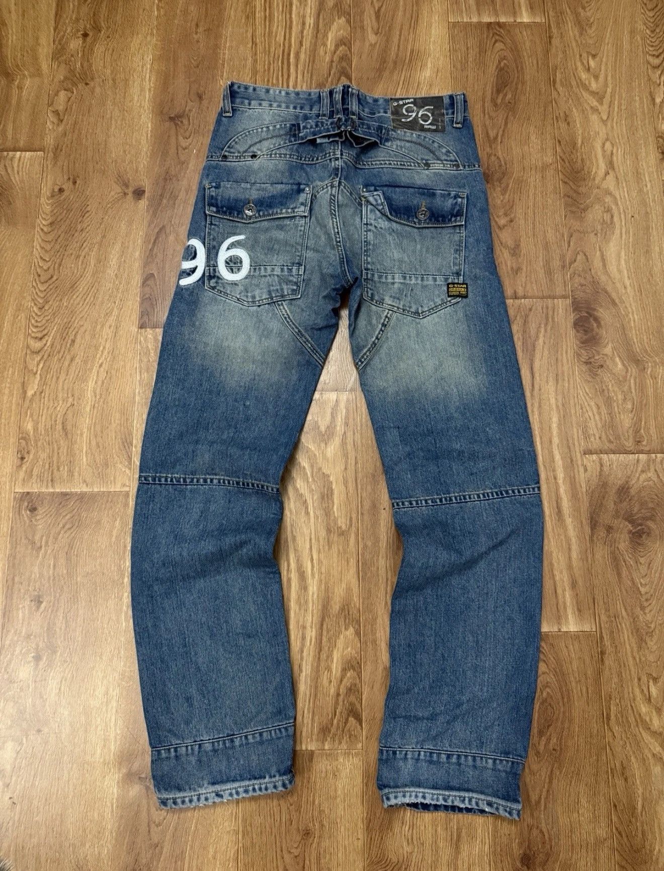 G-Star Vintage G-star Raw 3301 Jeans Big Logo Denim Pants Y2K Rap Size US 32 / EU 48 - 1 Thumbnail