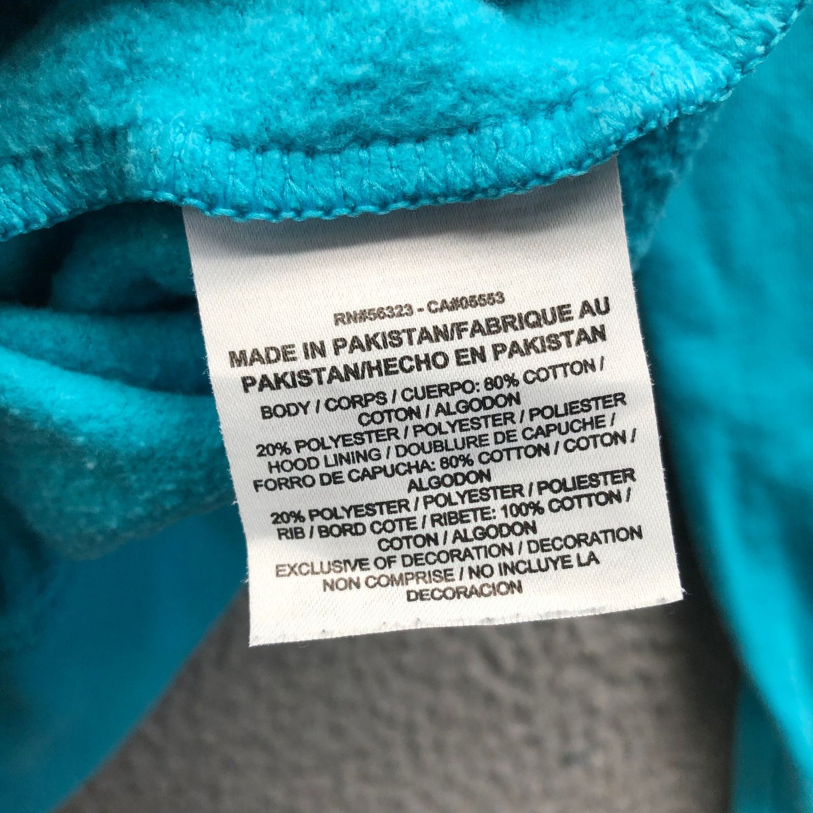 Nike Nike Solo Swoosh Fleece Hoodie Sweatshirt Womens Large Aqua Size L / US 10 / IT 46 - 9 Thumbnail