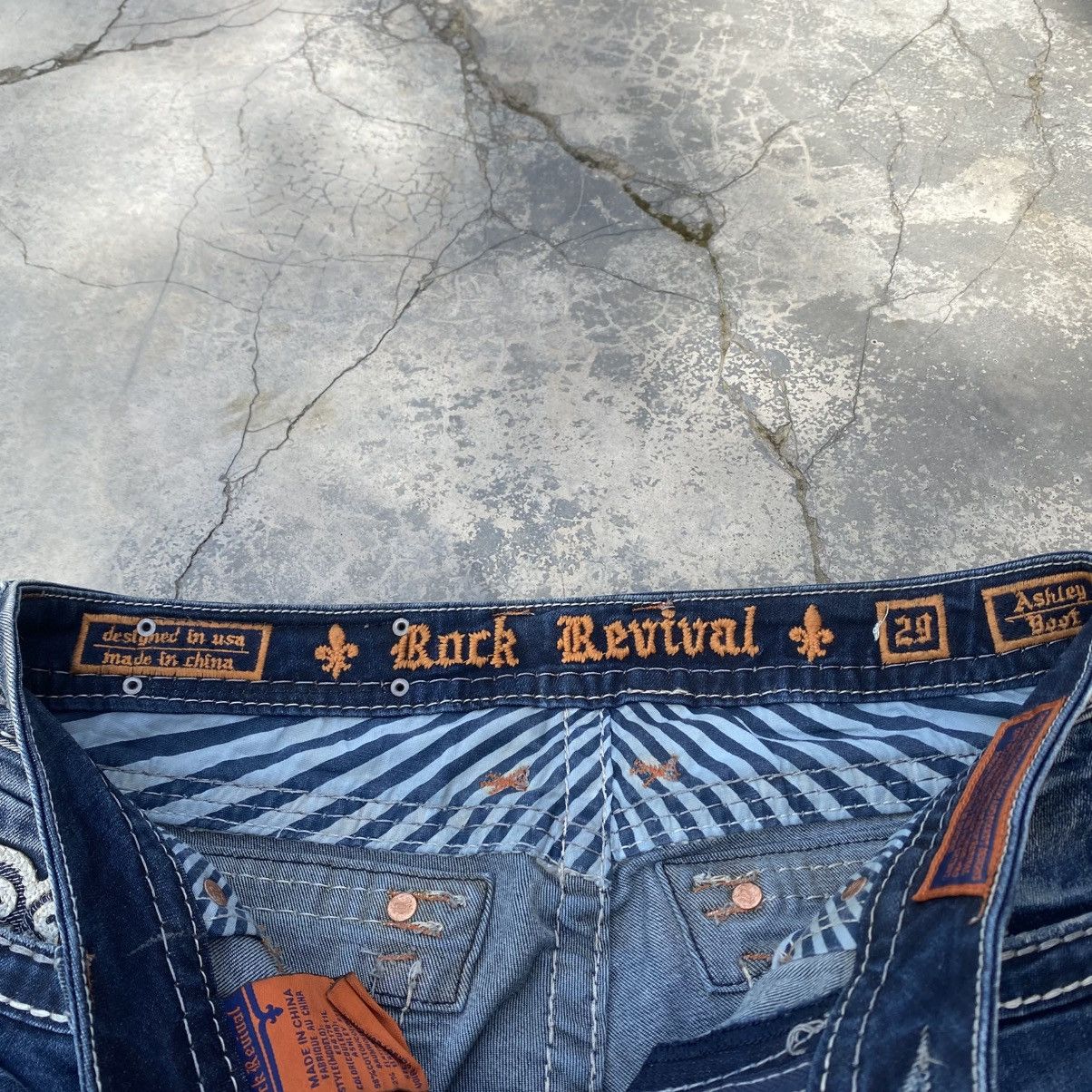 Other ROCK REVIVAL Chrome Flare Size US 30 / EU 46 - 13 Thumbnail