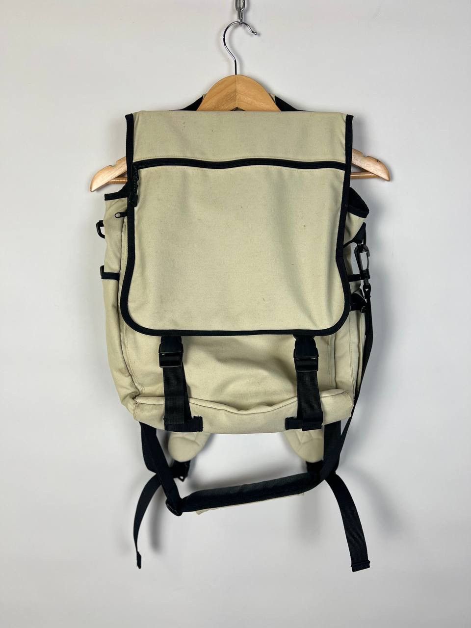 Gap × Vintage Vintage Gorpcore GAP Messenger Backpack Y2K Japanese bag Size ONE SIZE - 3 Thumbnail