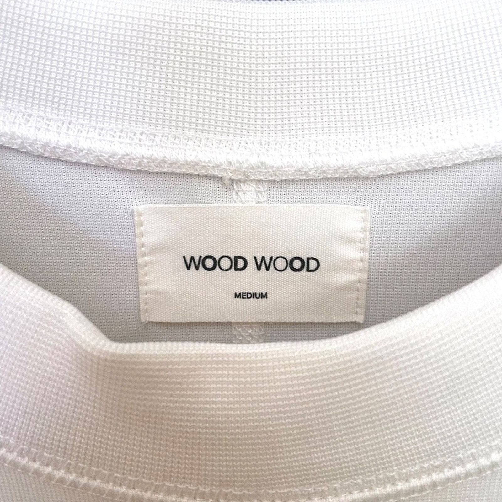 Wood Wood Wood Wood Janis White Navy Blue Fit & Flare Skater Dress Size M / US 6-8 / IT 42-44 - 3 Thumbnail