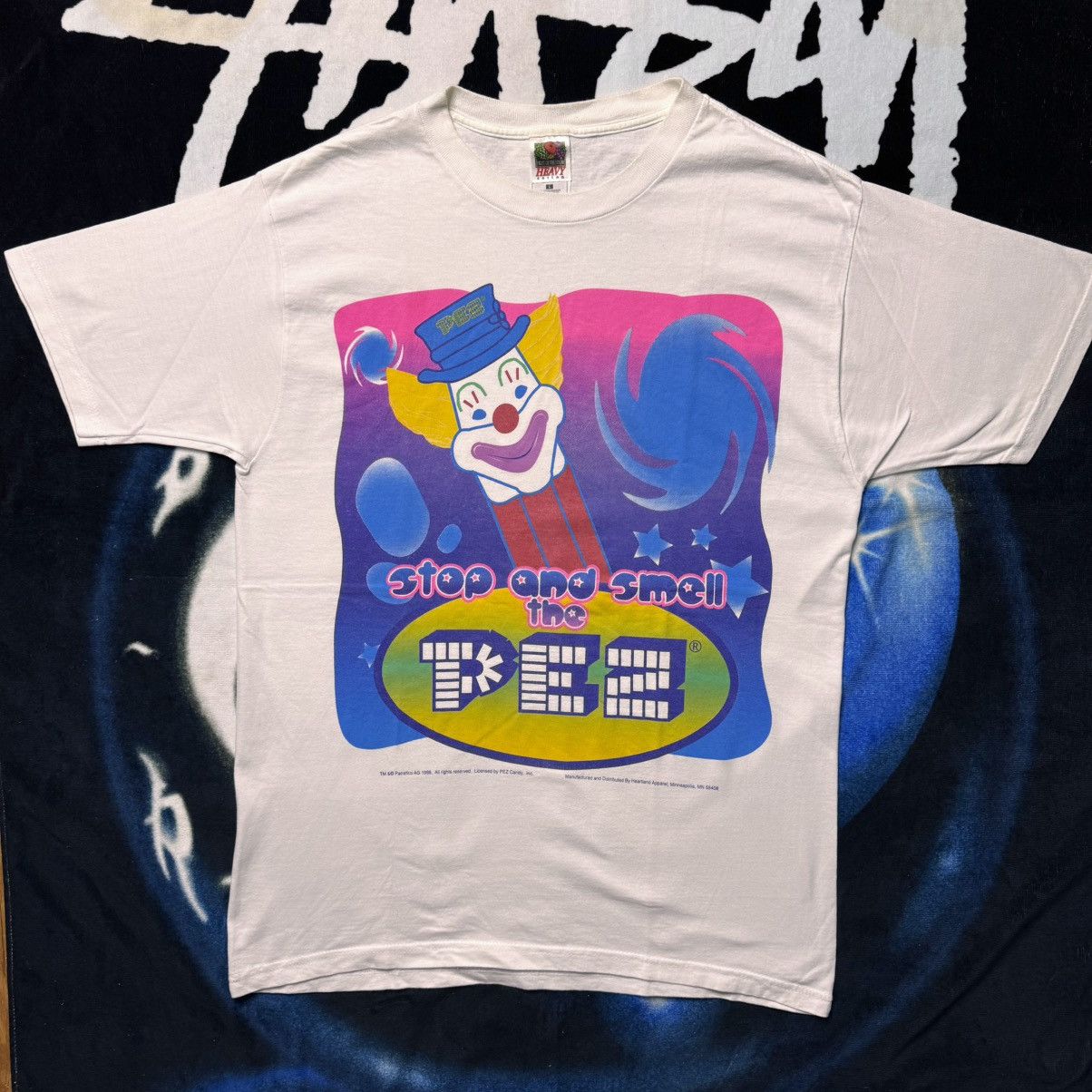 Vintage 90's PEZ Candy Tee Size US L / EU 52-54 / 3 - 1 Thumbnail