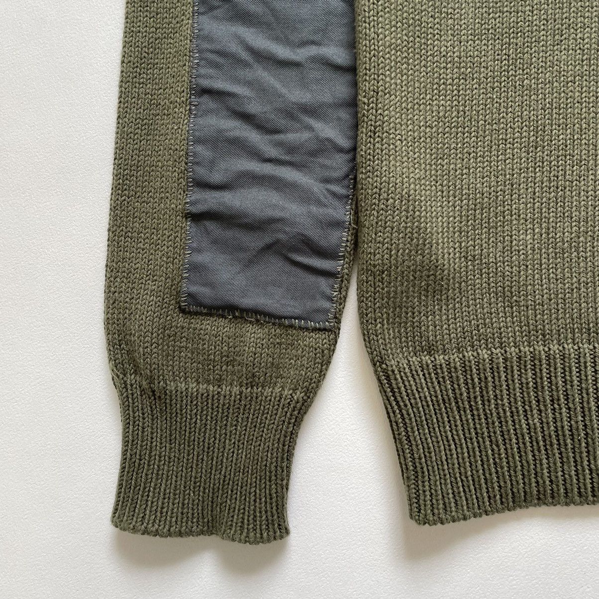 Maison Margiela S/S 13 Military Patch Detail Cardigan Size US M / EU 48-50 / 2 - 19 Thumbnail