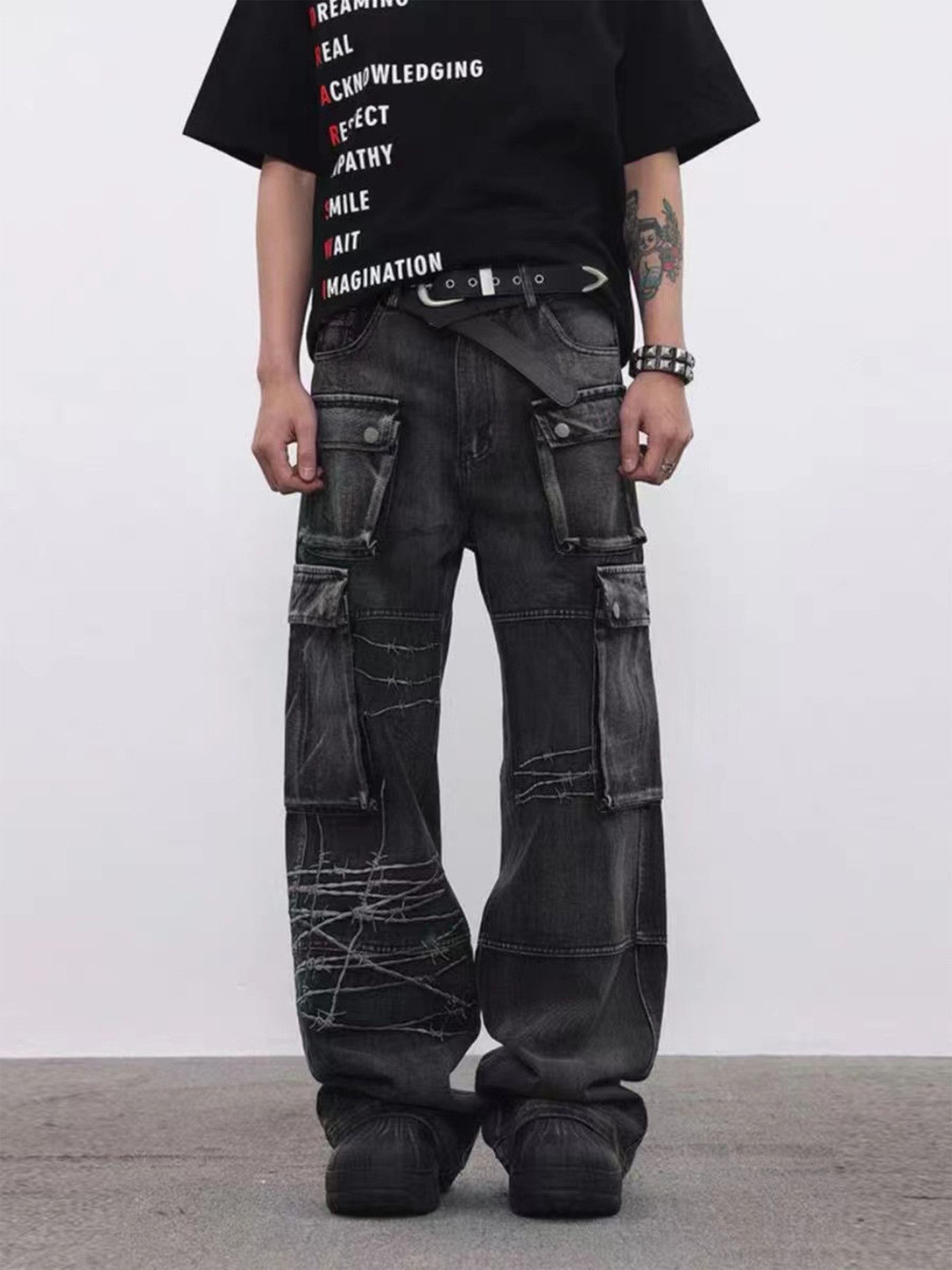 Other High Street Cargo Pants Jeans Size US 31 - 1 Thumbnail