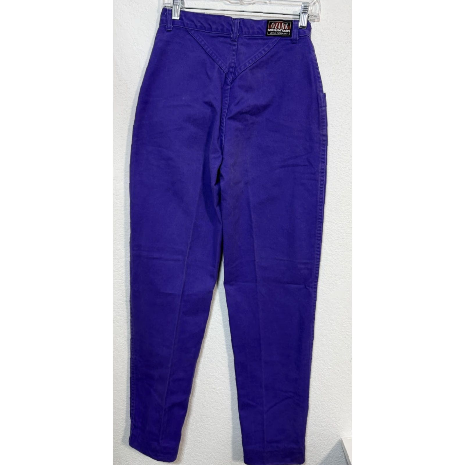 Denime VINTAGE Ozark Womens Jeans Purple Denim Ozark Mountain Jean Company Boys? Size 30" / US 8 / IT 44 - 7 Thumbnail