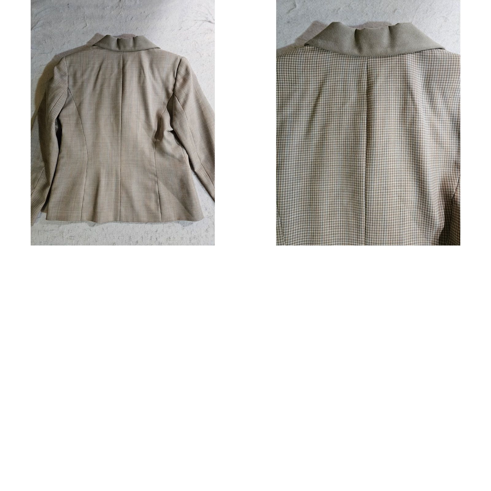 Pendleton VINTAGE Pendleton Petite Virgin Wool Blazer Jacket Women's Size 8 Beige Size L / US 10 / IT 46 - 8 Thumbnail