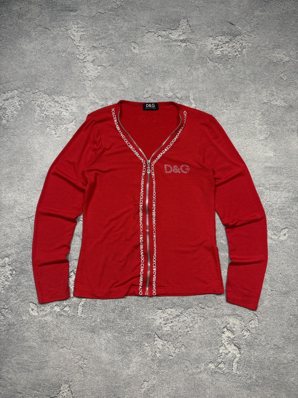 Dolce & Gabbana Vintage Dolce Gabbana women Zip Sweatshirt Size S / US 4 / IT 40 - 1 Thumbnail