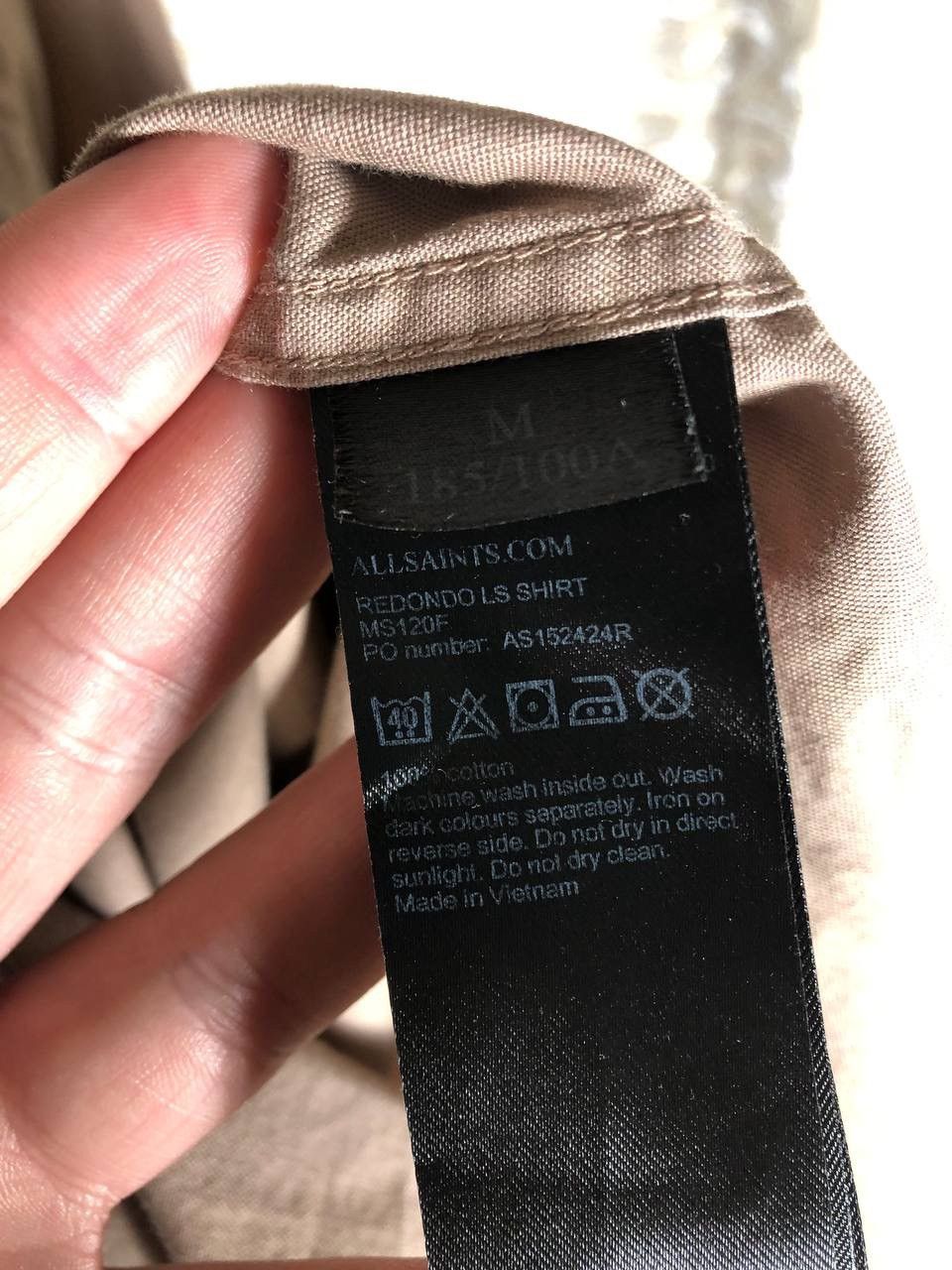 Allsaints × Vintage VERY RARE ALLSAINTS JAPAN STYLE DESIGNER CLASSIC SHIRT 90s Size US M / EU 48-50 / 2 - 5 Thumbnail