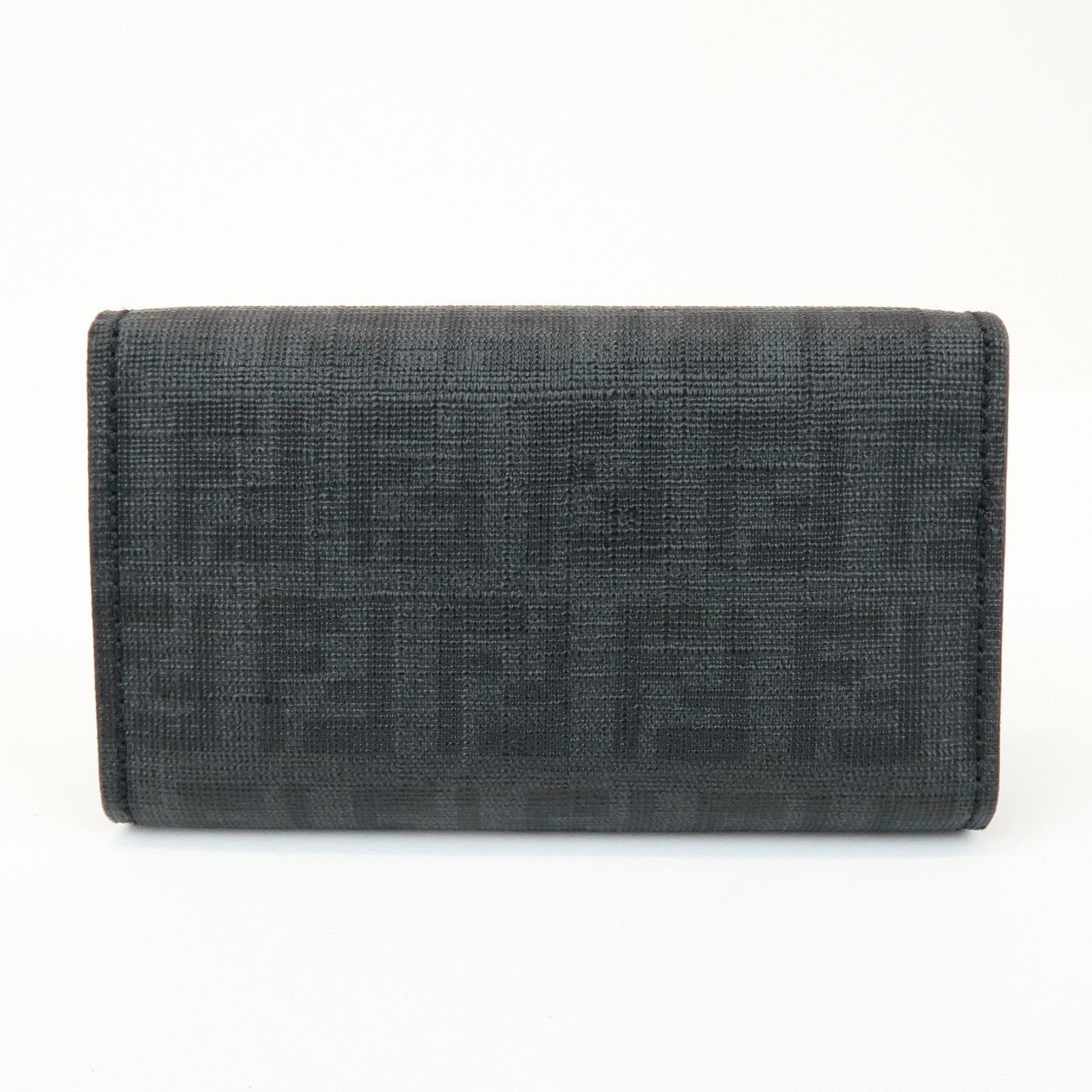 Fendi Fendi Zucca Key Holder Black Size ONE SIZE - 2 Thumbnail