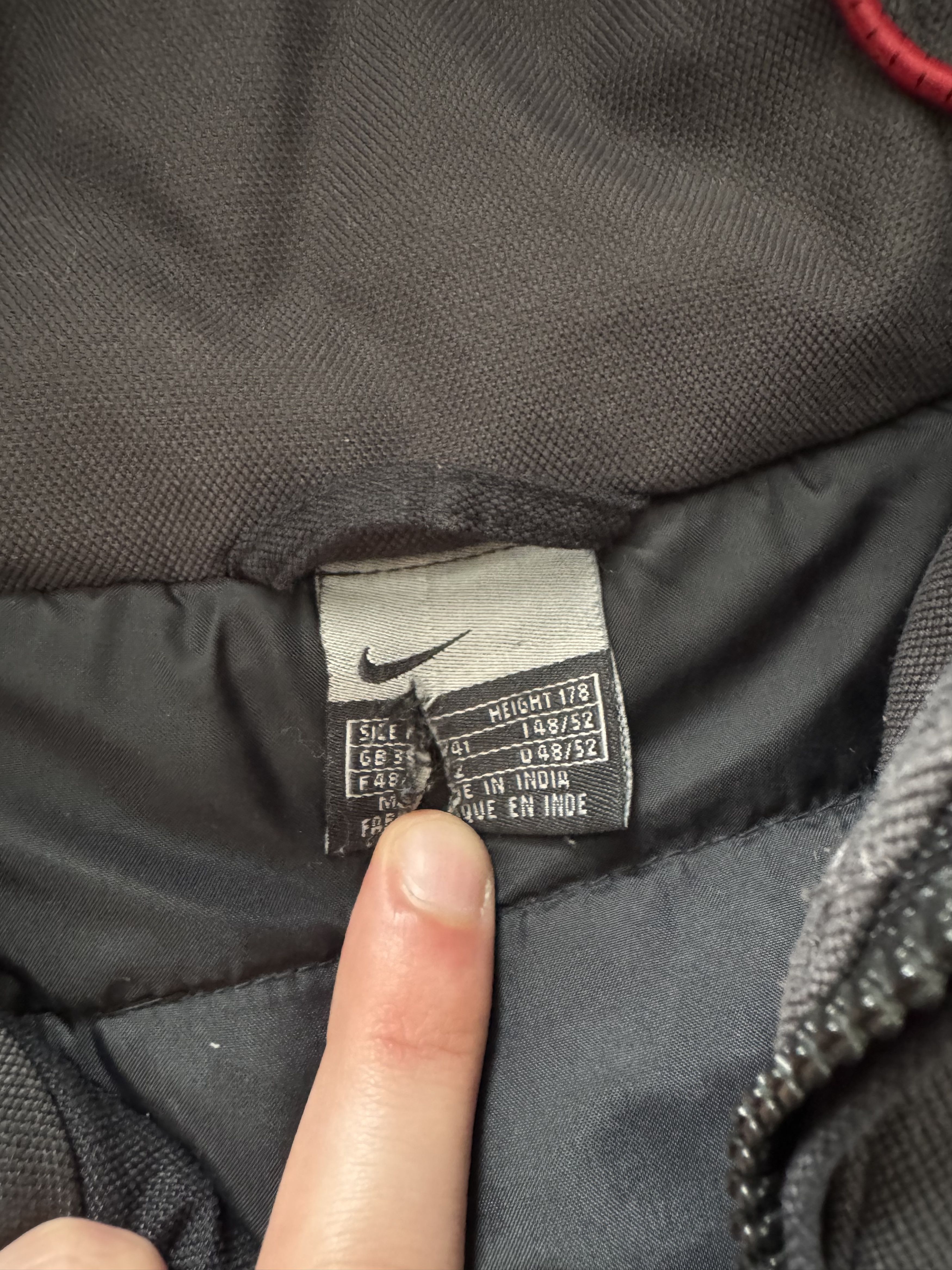 Nike Vintage Nike Swoosh Hooded Winted Jacket Y2K Drill Size US M / EU 48-50 / 2 - 11 Thumbnail