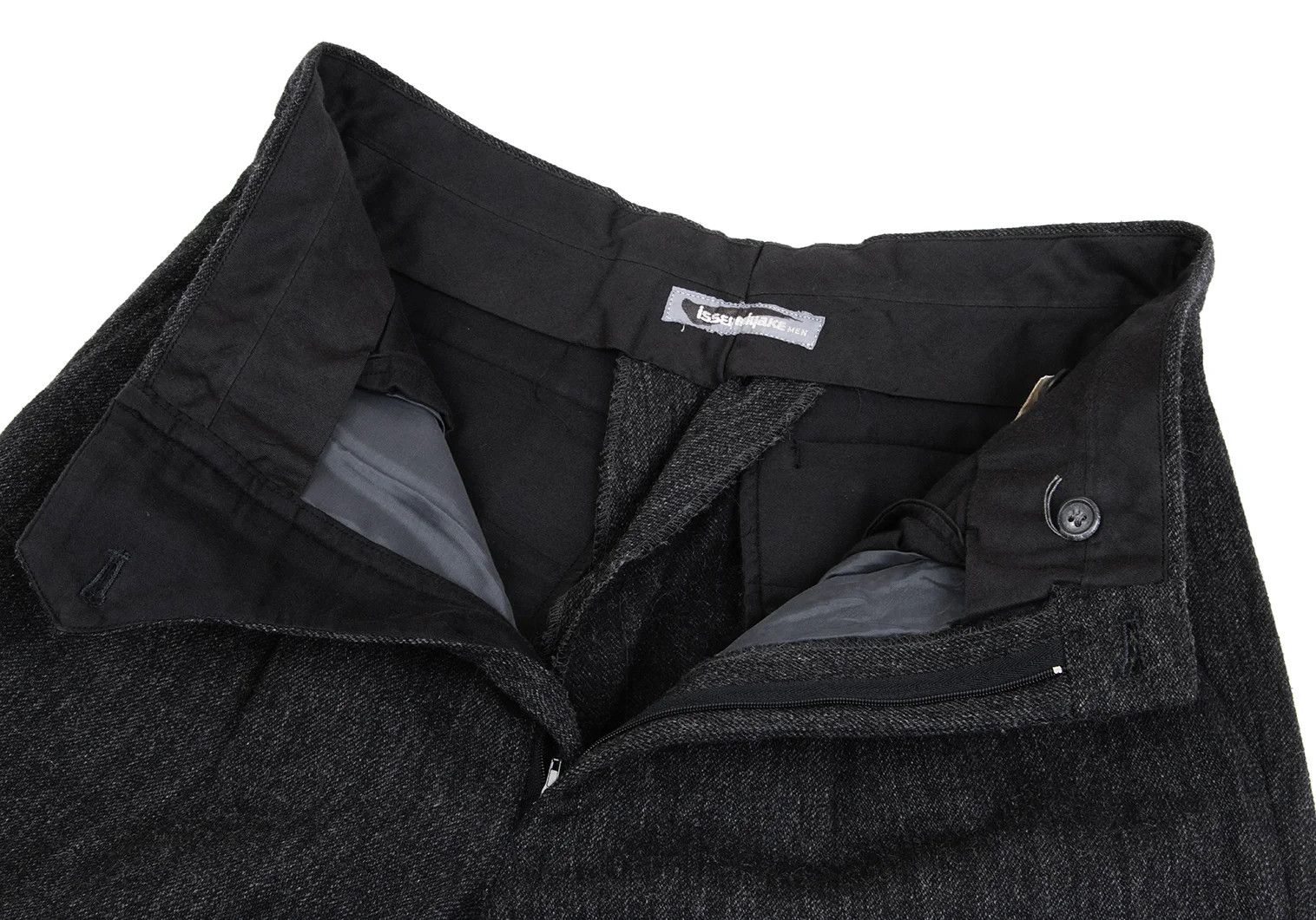 Issey Miyake Wool Set Up in Gray Size M Size US M / EU 48-50 / 2 - 13 Thumbnail