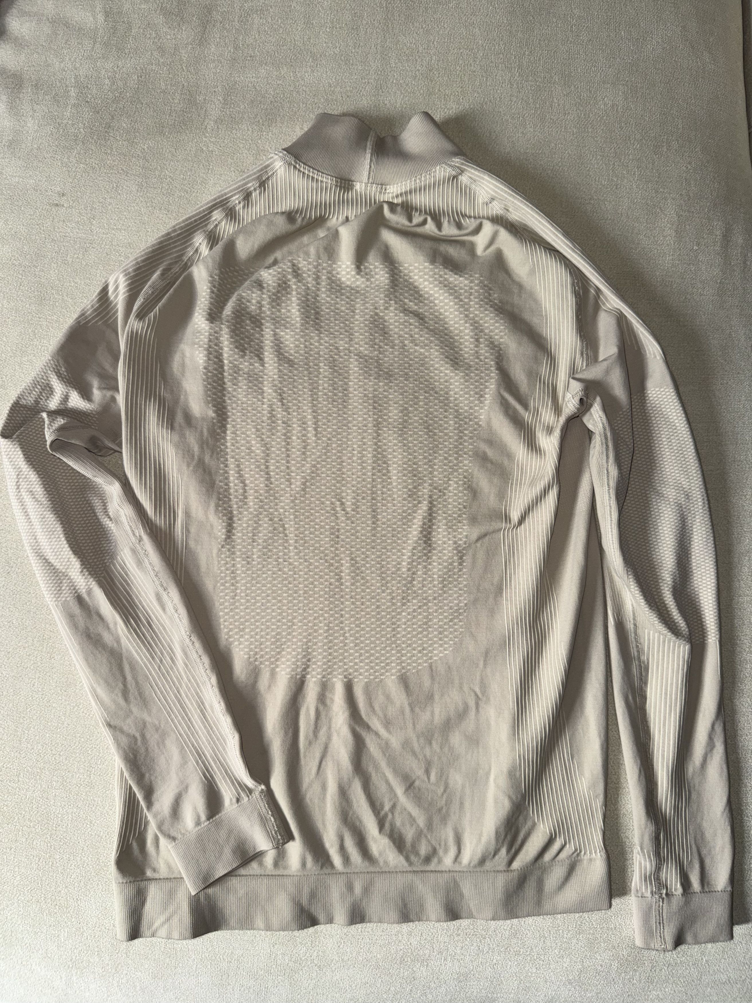 Misbhv MISBHV Mock-Neck Long-Sleeve Top, Beige/Grey - Men's S Size US S / EU 44-46 / 1 - 4 Thumbnail