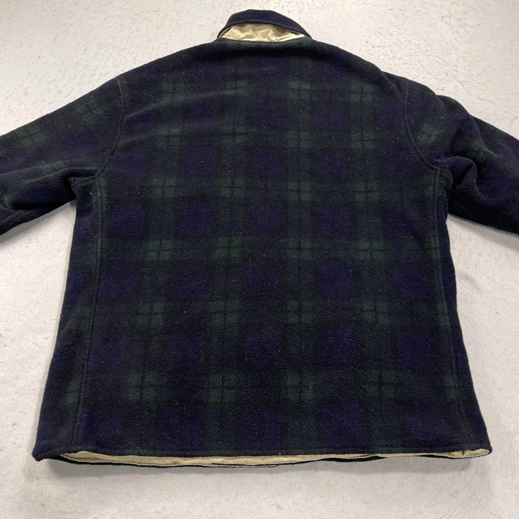 Polo Ralph Lauren VINTAGE Polo Ralph Lauren Jacket Mens L Blue Plaid Fleece Tartan Chino USA Outerwear Parka Size US L / EU 52-54 / 3 - 7 Thumbnail