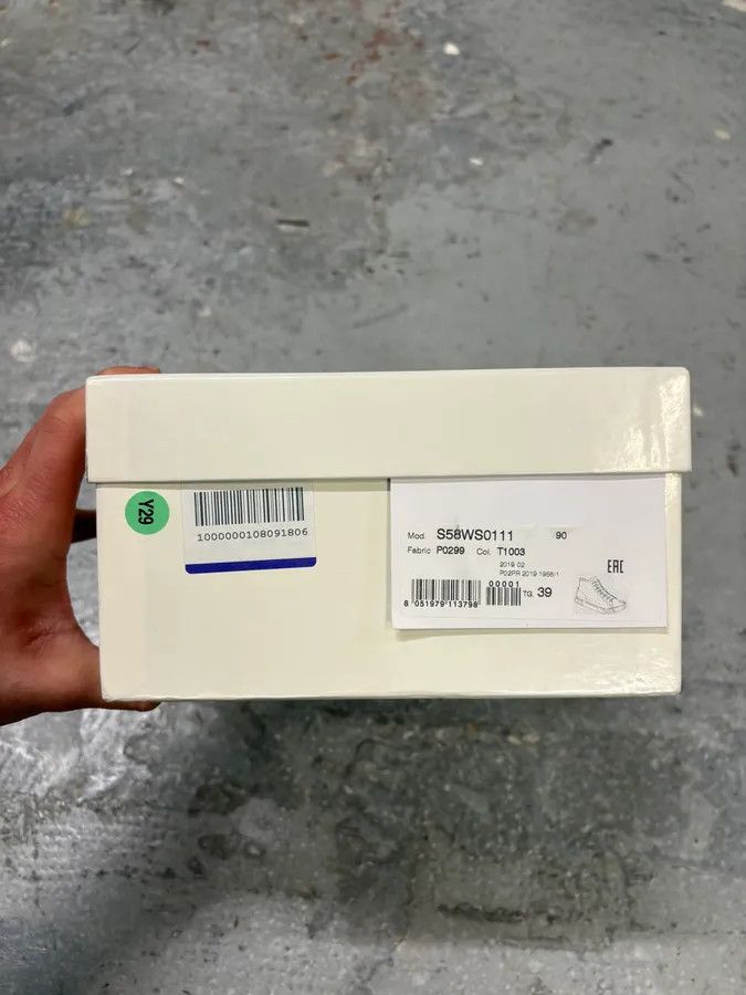 Maison Margiela Maison Margiela Tabi White Transparent Size US 8 / IT 38 - 13 Thumbnail