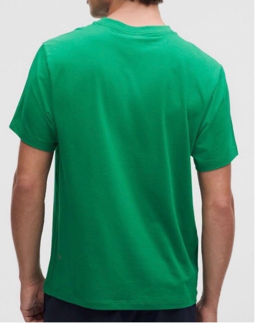 Lululemon LULULEMON ZEROED IN SHORT SLEEVE RACERWAY GREEN SIZE MEDIUM Size US M / EU 48-50 / 2 - 6 Thumbnail