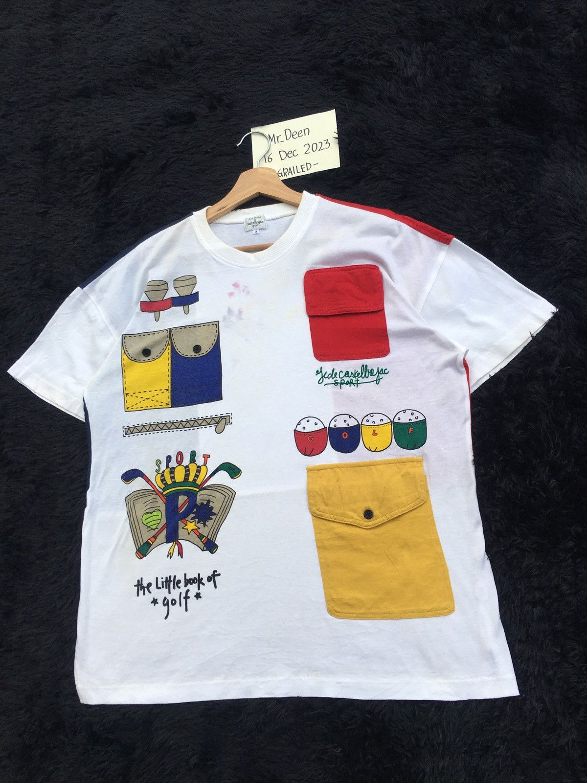 Jean Charles De Castelbajac Rare Vintage Jean Charles del Castelbajac Tshirt Size US L / EU 52-54 / 3 - 3 Thumbnail