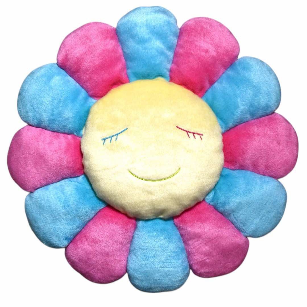 Takashi Murakami Takashi Murakami 60cm Pink Blue Flower cushion pillow Size ONE SIZE - 2 Thumbnail