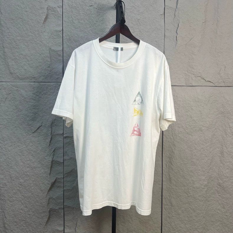 Dior Dior SS23 Graffiti Ink Short Sleeve Tee - dmc Size US XXL / EU 58 / 5 - 1 Thumbnail