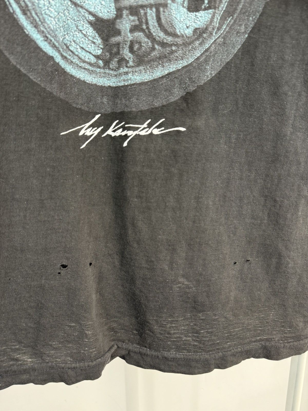 Band Tees Vintage Rare Amorphis My Kantele Big Logo Band Tee Size US L / EU 52-54 / 3 - 8 Thumbnail