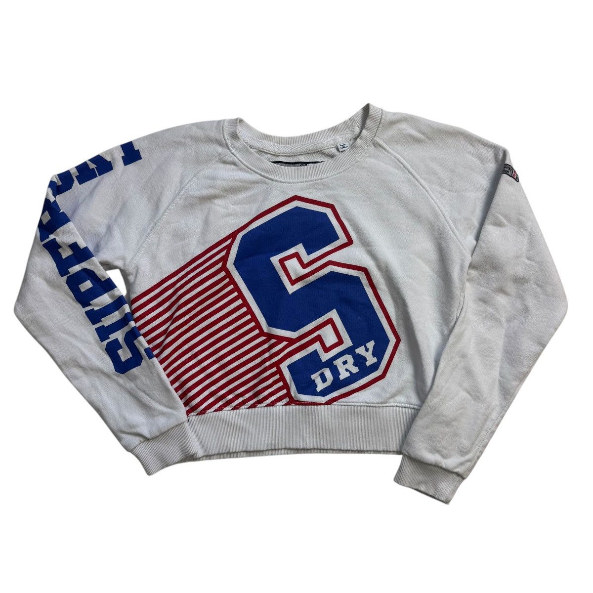 Supra Superdry Big S Crew Neck Sweatshirt short Crop Top M Size M / US 6-8 / IT 42-44 - 1 Thumbnail
