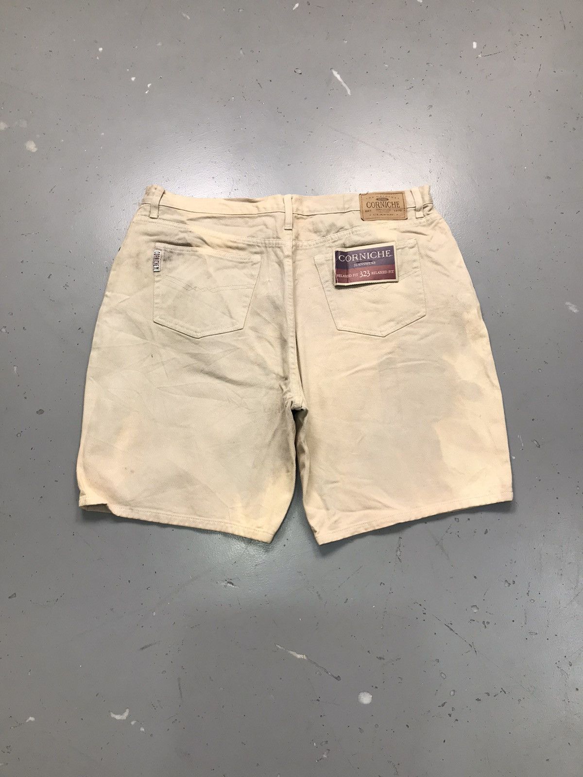 Other Vintage corniche bleached skater denim short Size US 40 / EU 56 - 2 Thumbnail