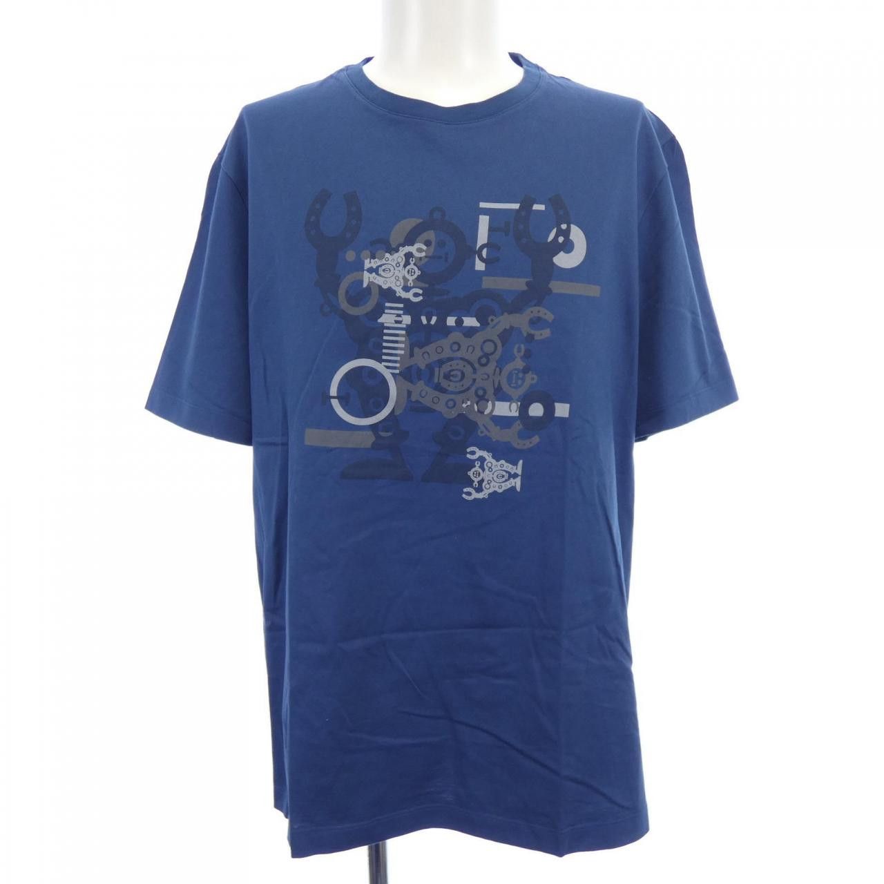 Hermes Hermes Hermes XL Cotton T Shirt Textile T-Shirts DUTY FREE for USA Size ONE SIZE - 1 Thumbnail