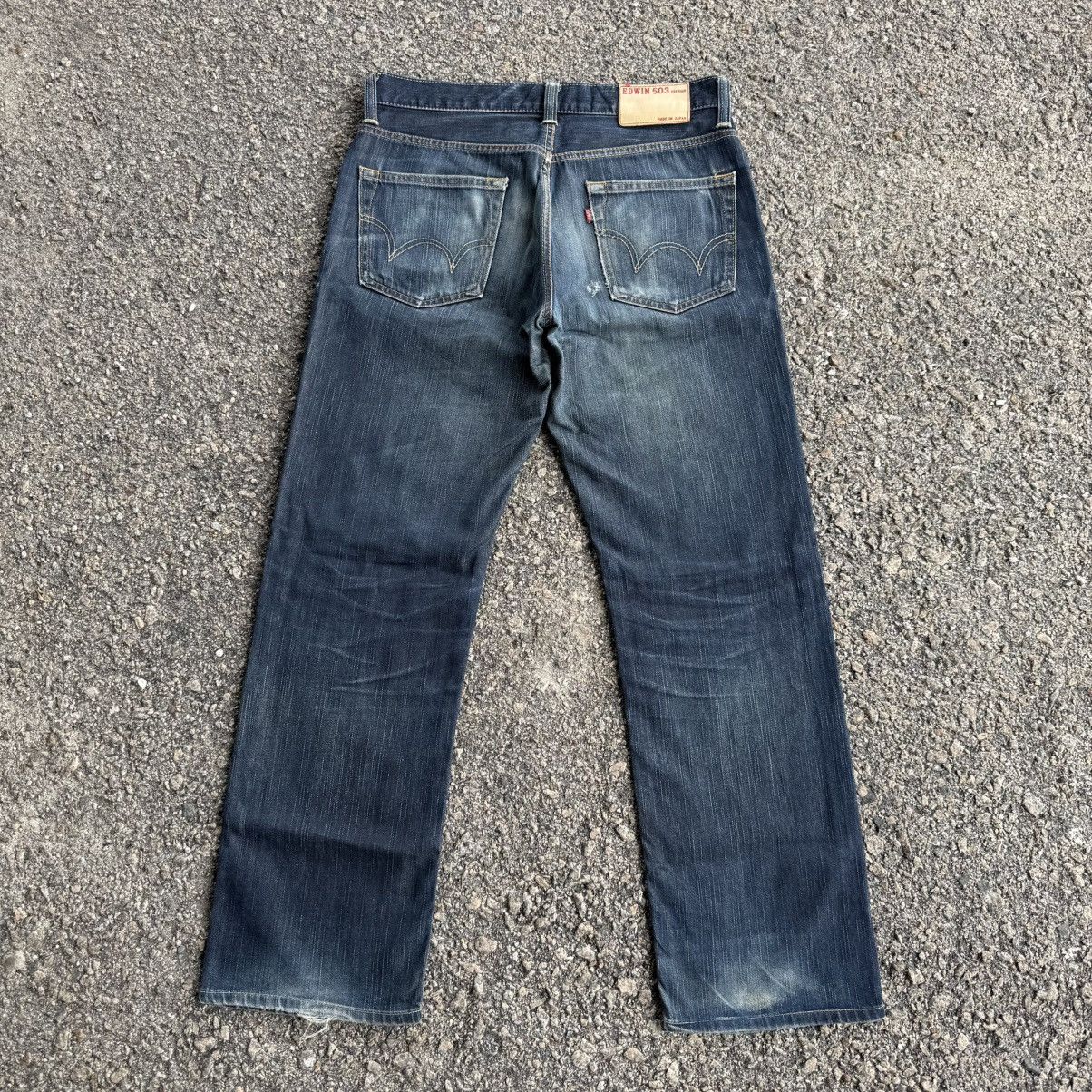 Edwin W34 VINTAGE EDWIN 503 PRIMIUM DENIM JEAN PANTS Size US 34 / EU 50 - 10 Thumbnail