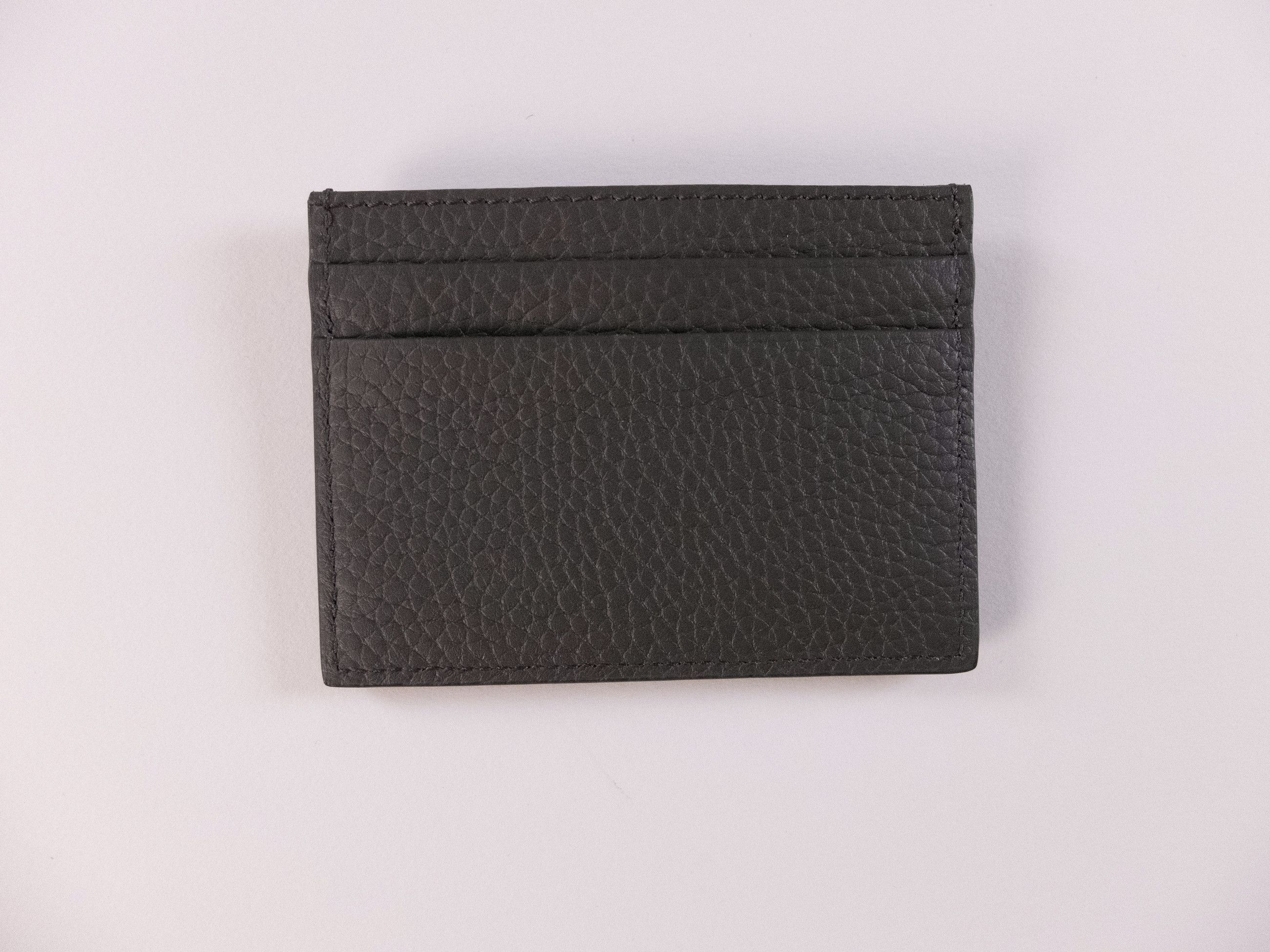 Dolce & Gabbana DOLCE & GABBANA gray DG logo embossed leather card holder Size ONE SIZE - 2 Thumbnail