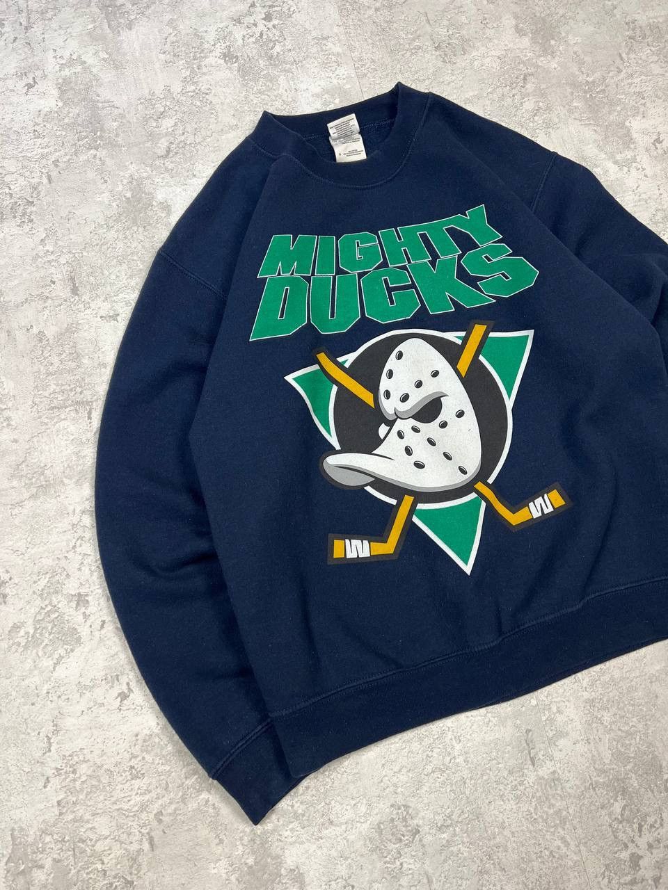 NHL Vintage Mighty Ducks Sweatshirt Big Logo Size US S / EU 44-46 / 1 - 5 Thumbnail