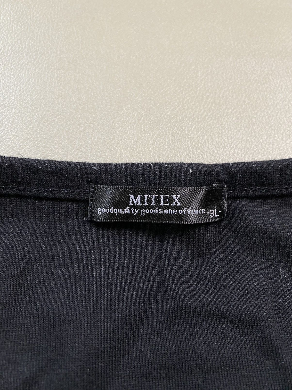 14th Addiction × KMRii × Yasuyuki Ishii Mitex Gothic Rock Double Layer Zip Longsleeve Size US XL / EU 56 / 4 - 6 Thumbnail