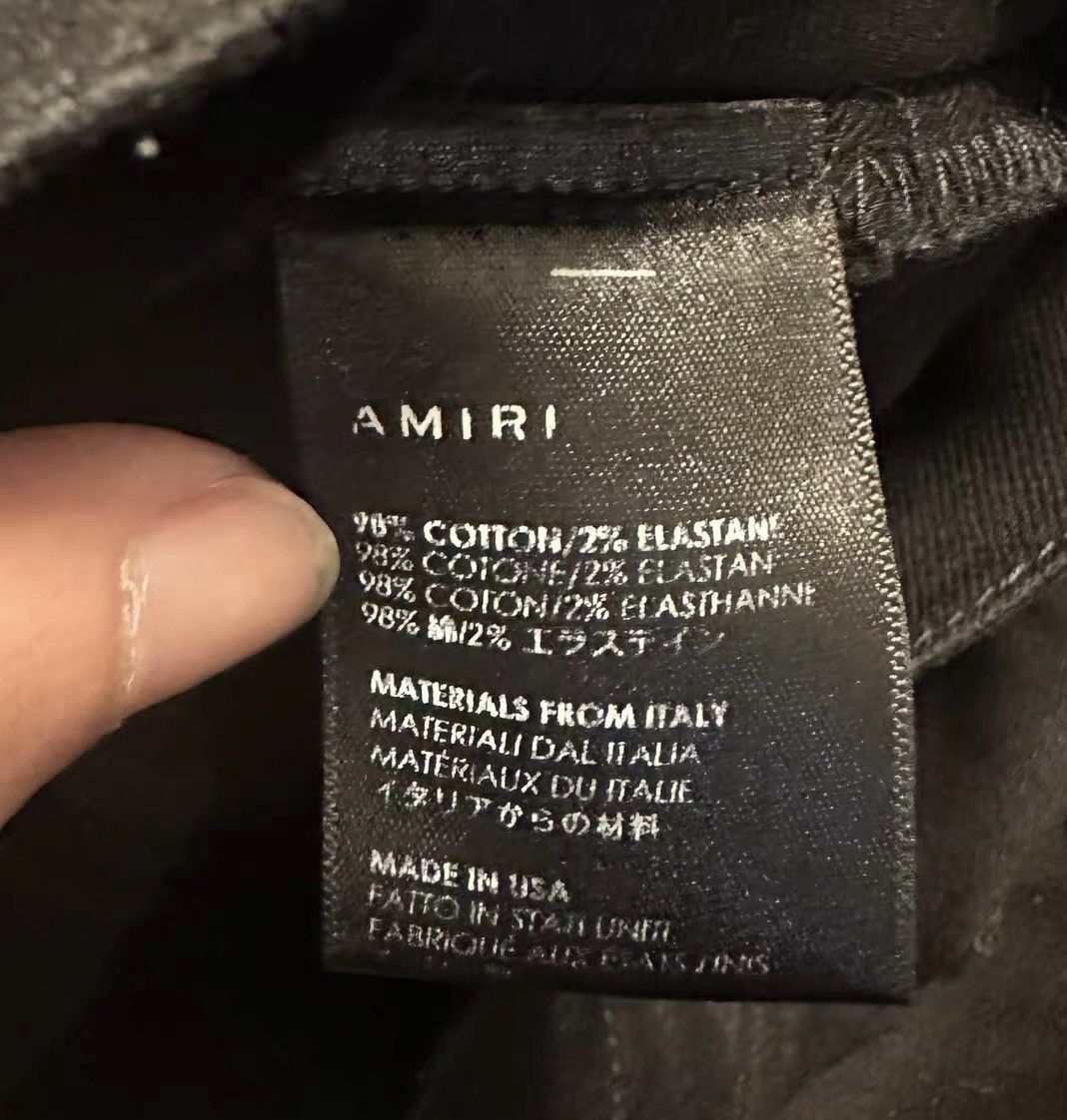 Amiri Amiri double-knee shotgun denim jeans Size US 29 - 7 Thumbnail