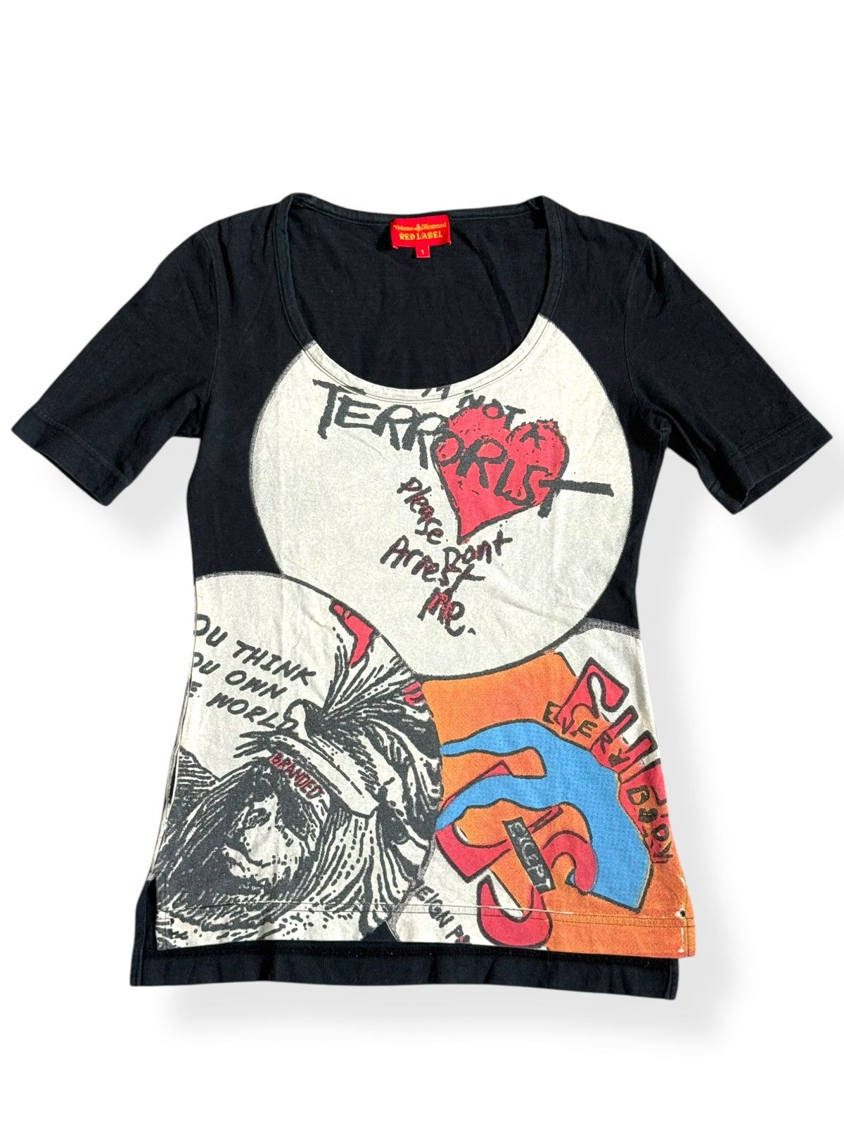 Vivienne Westwood Vivienne Westwood Red Label “I’m Not A Terrorist” Shirt Size S / US 4 / IT 40 - 3 Thumbnail