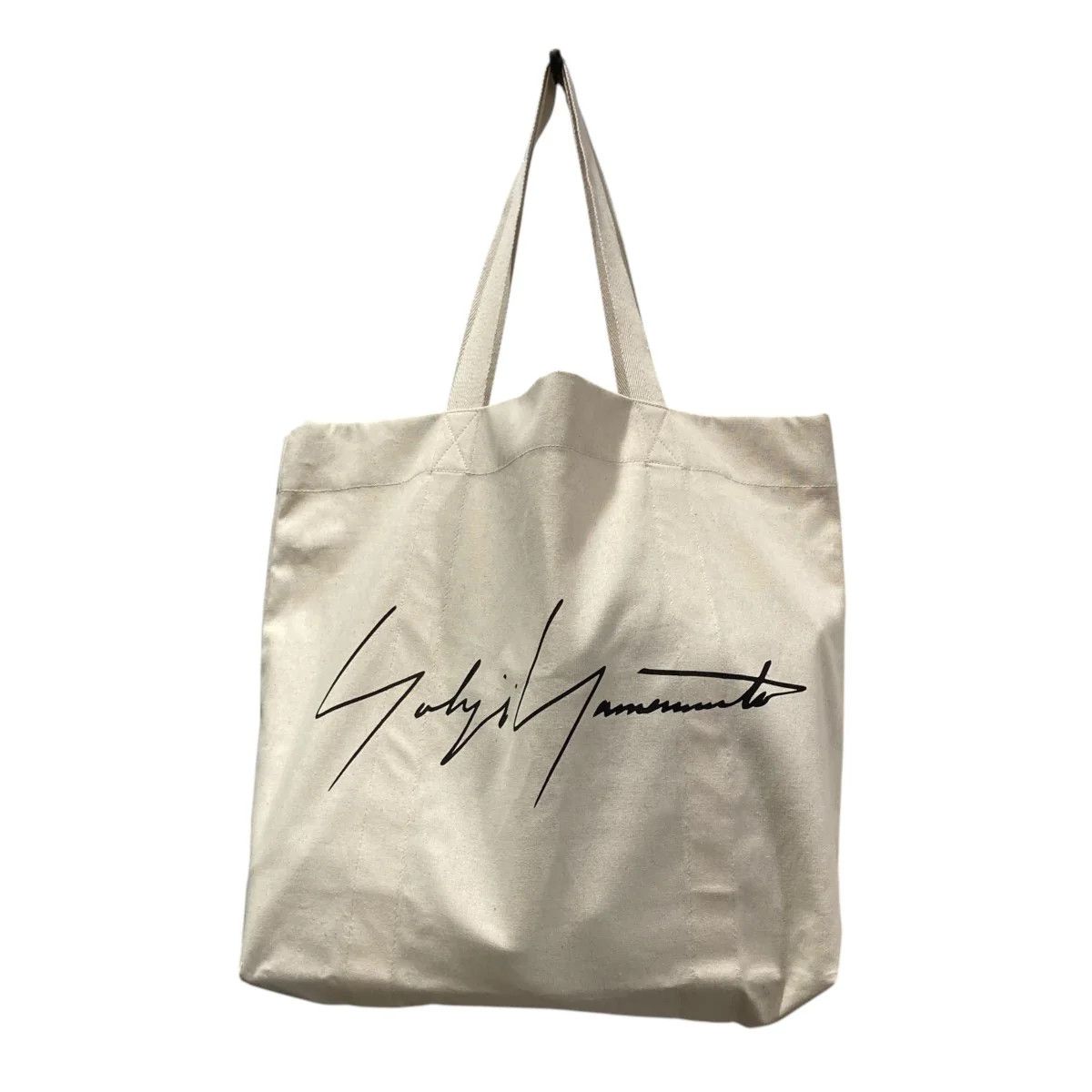 Yohji Yamamoto Yohji Yamamoto pour homme signature logo tote bag Size ONE SIZE - 1 Thumbnail