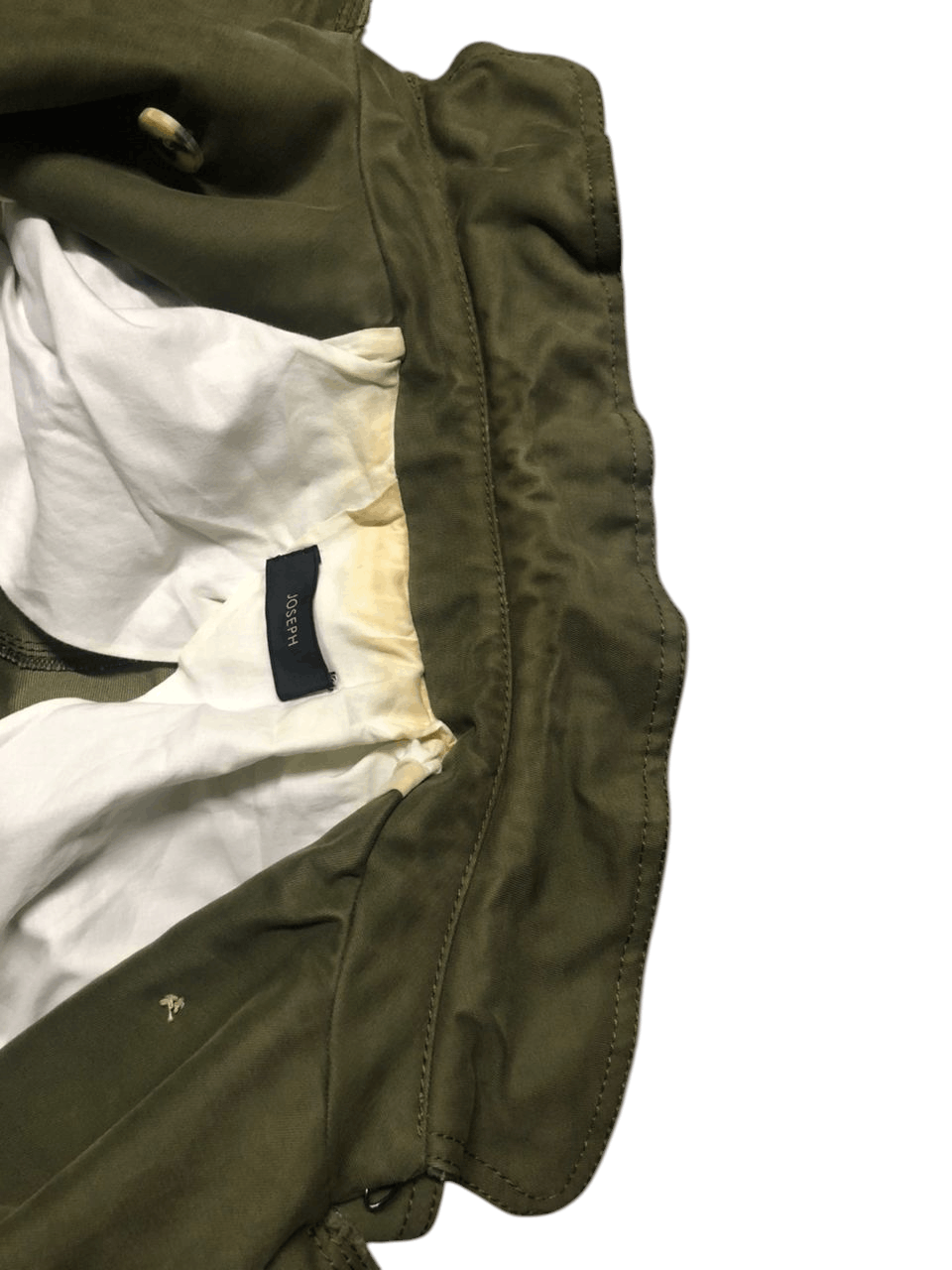 Joseph Veste JOSEPH Femme 36 Cotton Wool Patchwork Military Style Size XS / US 0-2 / IT 36-38 - 10 Thumbnail