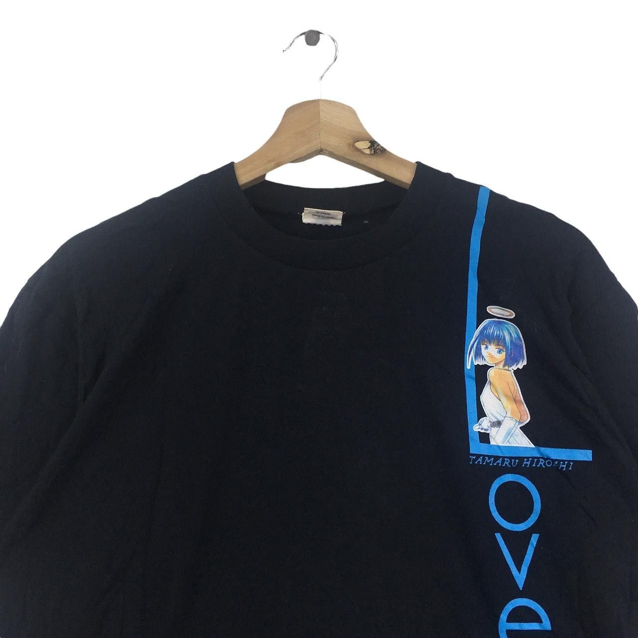 Vintage Vtg LOVE YAN MANGA Series Anime Cartoon Tamaru tee Size US L / EU 52-54 / 3 - 2 Thumbnail