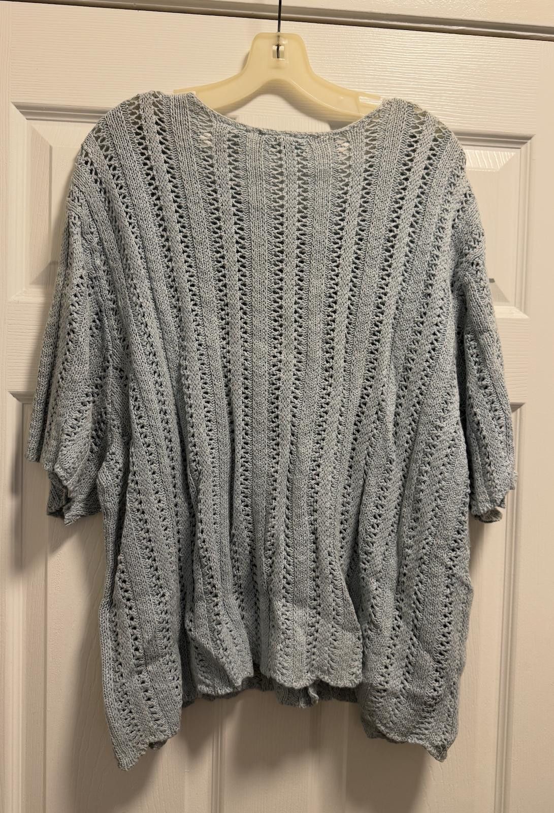 Designer Vintage 220 Hickory Crochet Cardigan Plus‑Size Show‑Stopper Size M / US 6-8 / IT 42-44 - 3 Thumbnail