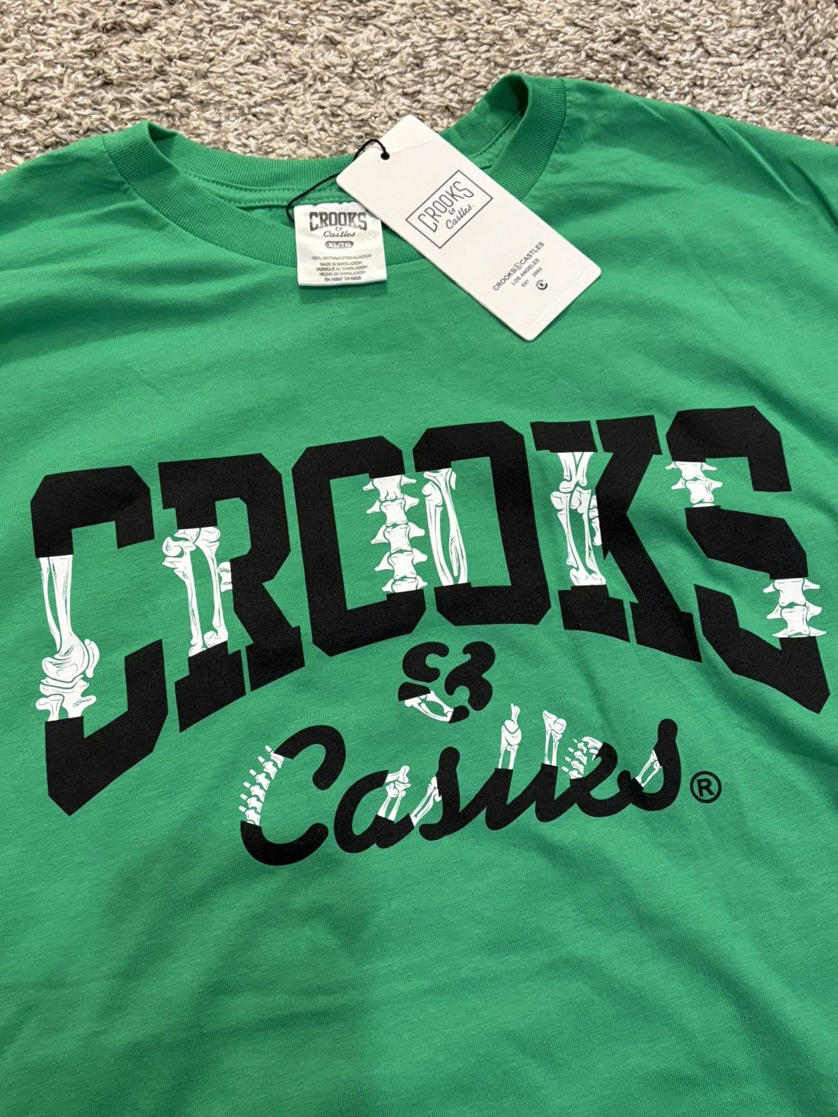 Crooks & Castles Crooks & Castle Men’s Graphic T Shirt XL - NWT Size US XL / EU 56 / 4 - 1 Thumbnail